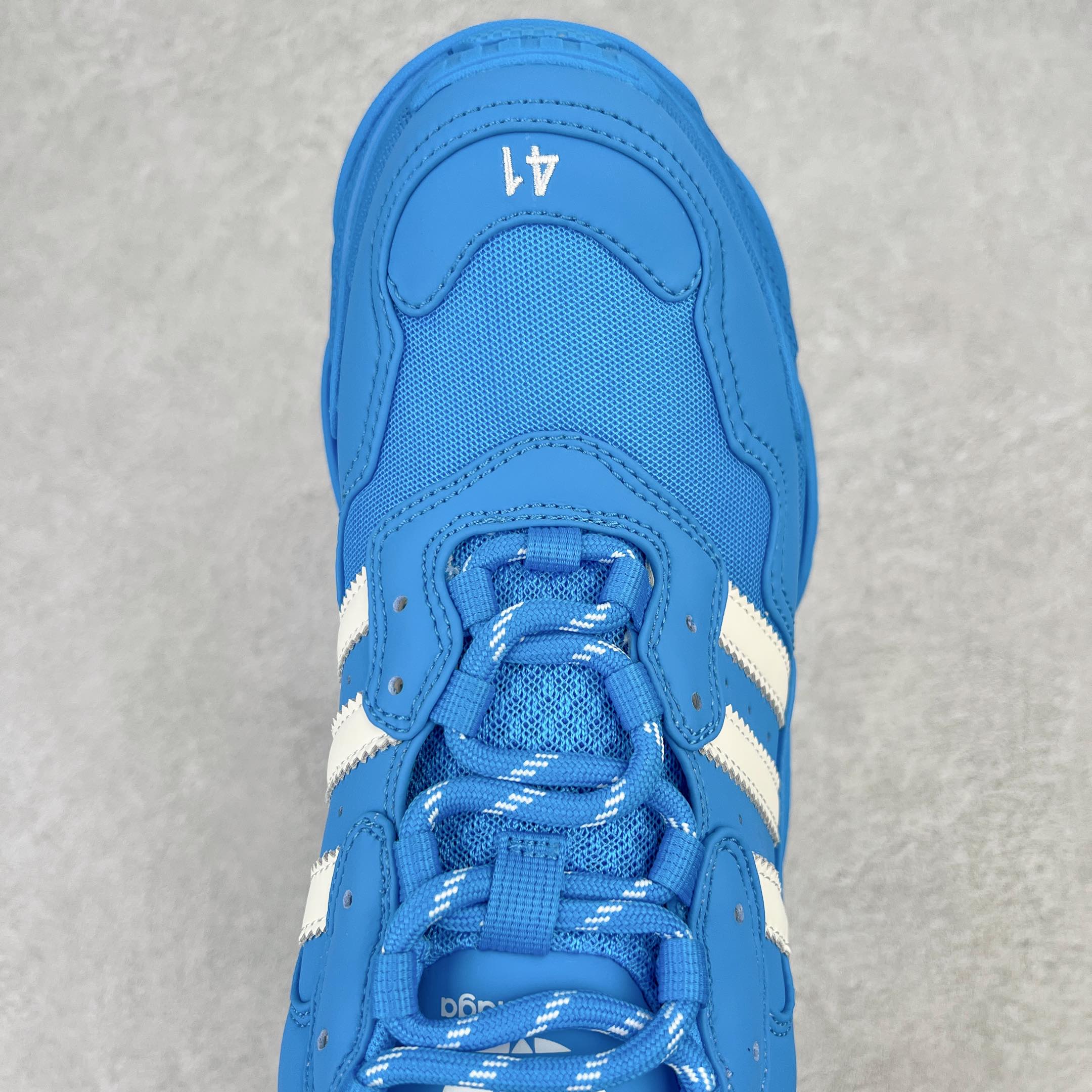 Adidas Balenciaga Track 1.0 巴黎世家 藍色 老爹鞋 运动 复古板鞋 休闲鞋 男鞋 女鞋 712821W2ZB24090