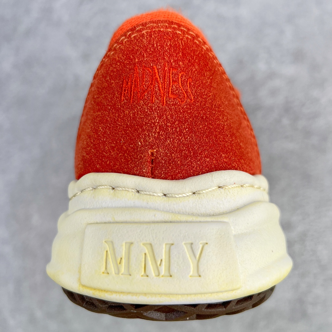 MIHARA YASUHIRO Original MMY 三原康裕 橙红 低筒 溶胶鞋 帆布鞋 板鞋 休闲鞋 增高鞋 男鞋 女鞋 