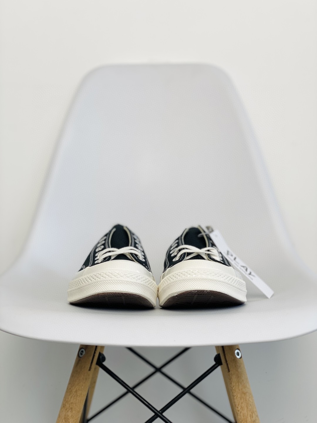  CDG Converse Chuck Taylor All Star 1970S 川久保玲 爱心联名款 黑色 低筒 帆布鞋 板鞋 休闲鞋  男鞋 女鞋 150206C