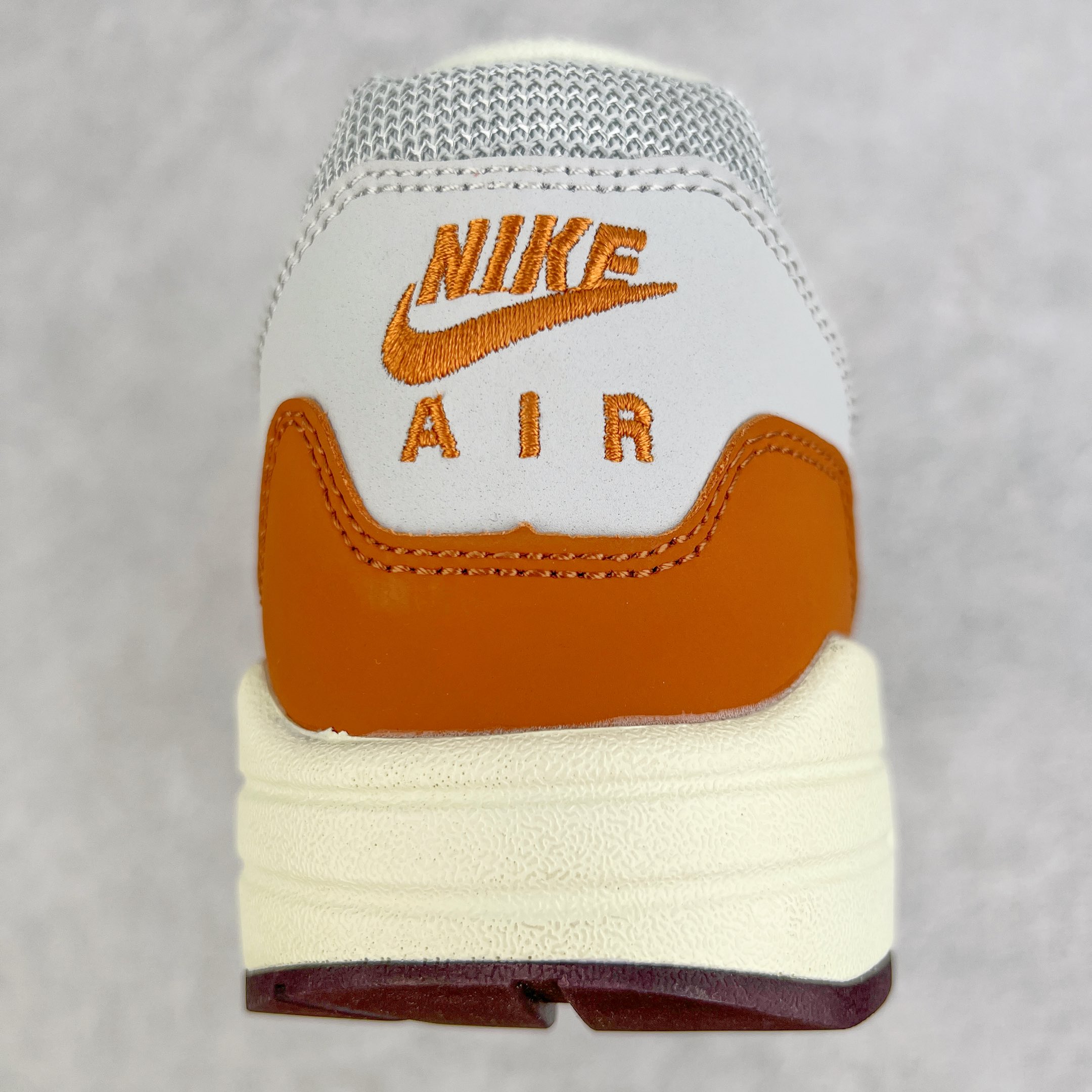 Patta Air Max 1  Monarch 灰棕 波浪纹 低筒 减震运动鞋 休闲鞋 板鞋 男鞋 女鞋 DH1348-001