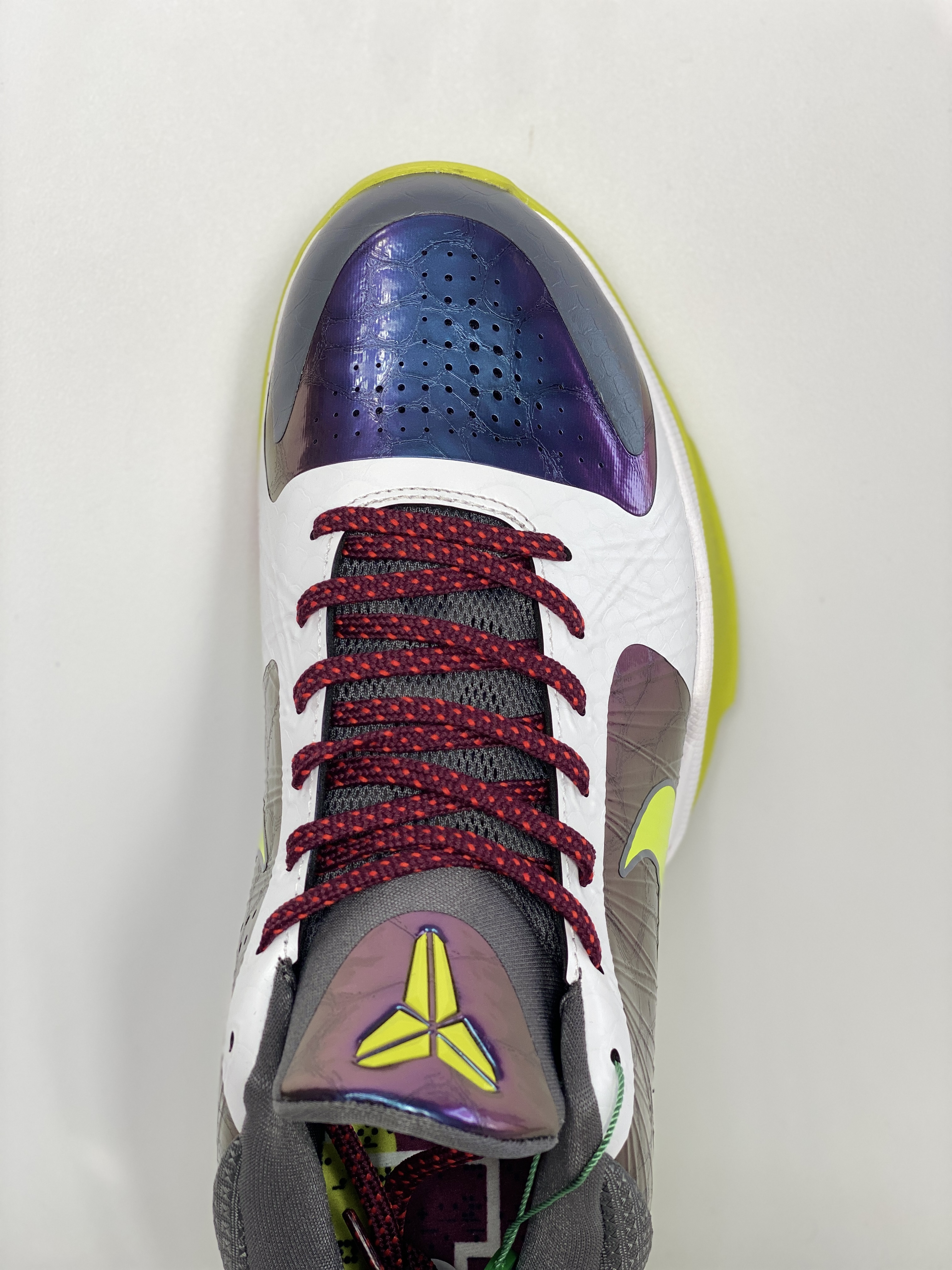 S2外貿 KOBE5 Chaos 小丑 低筒 前掌气垫 球鞋 籃球鞋 實戰鞋  真碳板 男鞋 CD4991-100