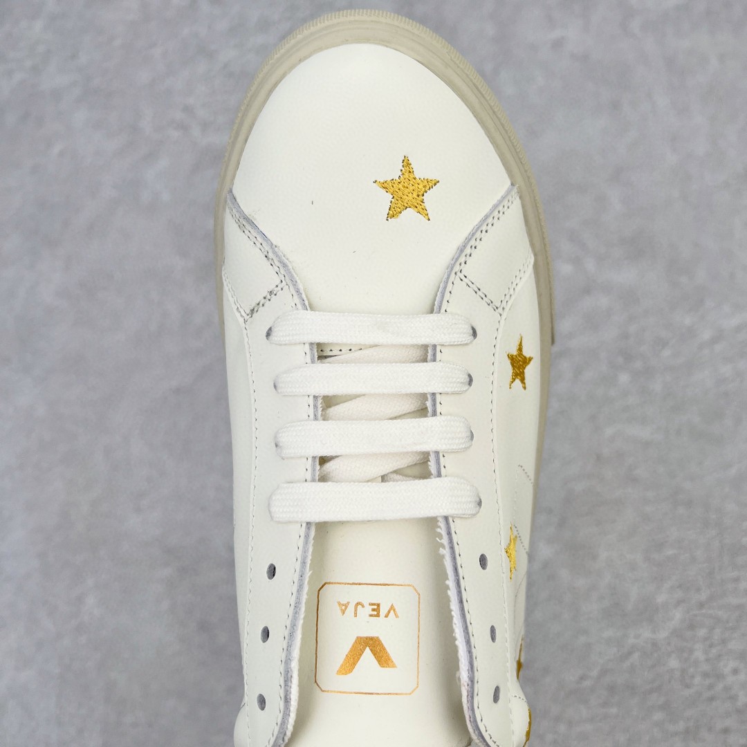 VEJA Esplar 白色 五角星 低筒 板鞋 休闲鞋 运动鞋 女鞋 男鞋 