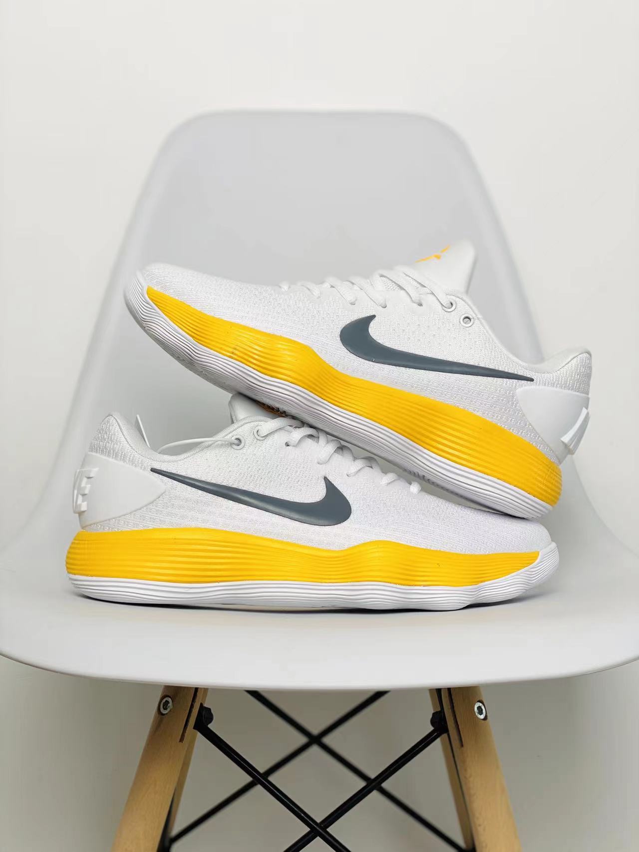 Hyperdunk 2017 Low 白黄 低筒 减震防滑 实战鞋 篮球鞋 男鞋  