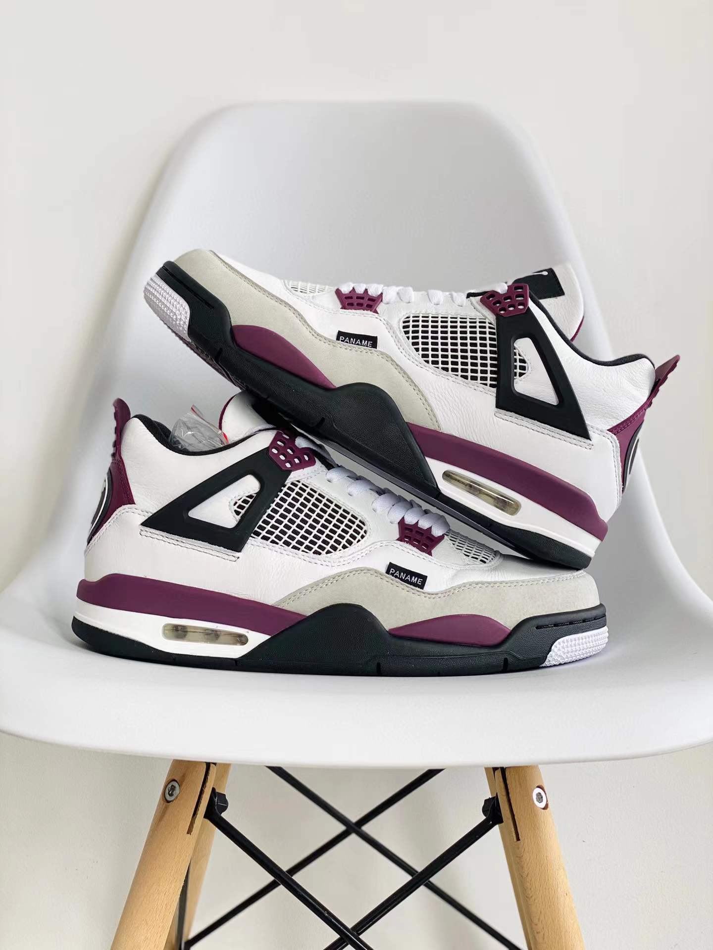 Air Jordan 4 AJ4 Retro PSG Paris Saint Germain 波爾多 大巴黎 白紫 低筒 男鞋 女鞋 籃球鞋 板鞋 CZ5624-100