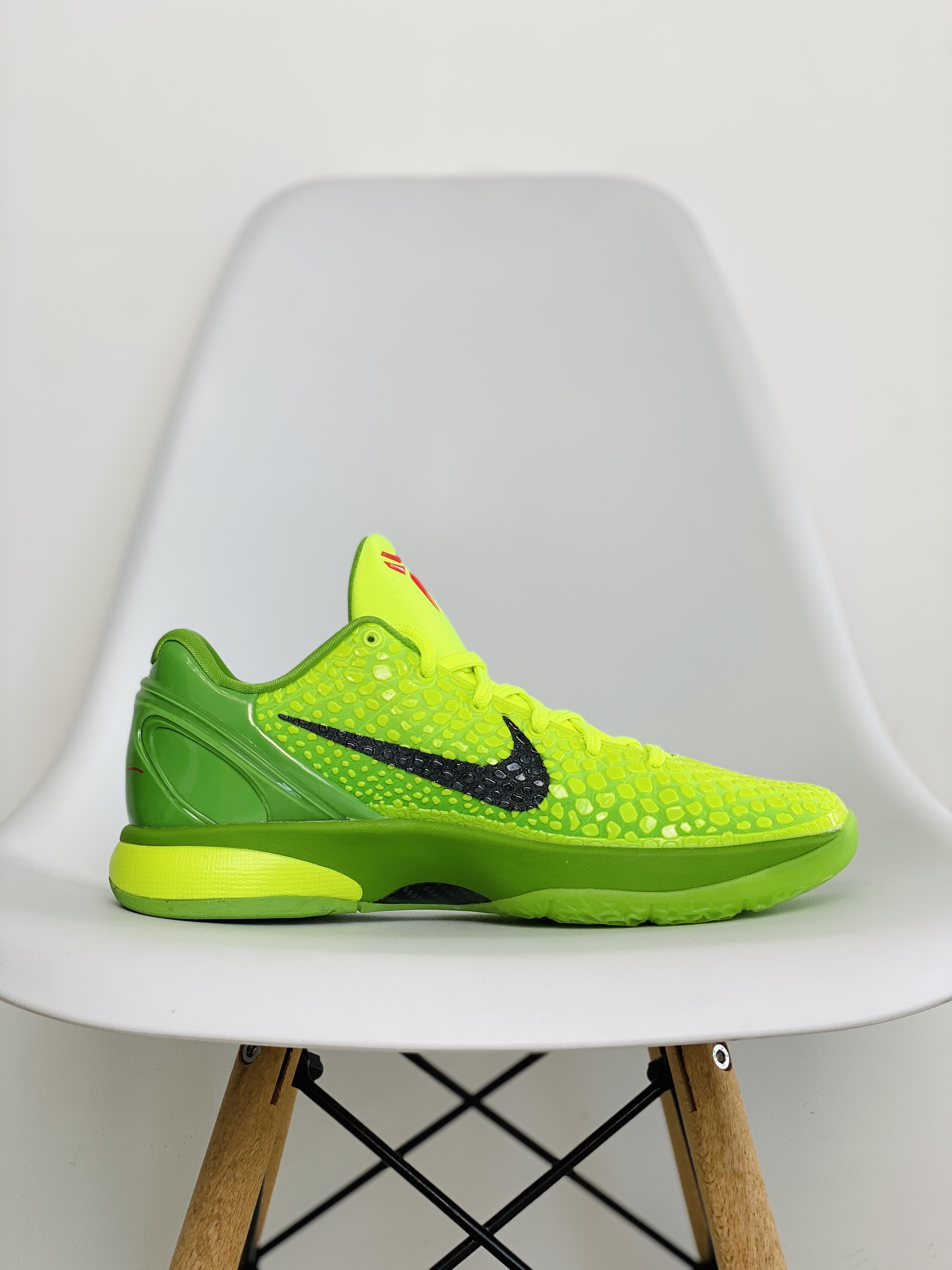S2外贸 KOBE6 Protro Green Apple 科比 6 2020 復刻 前掌气垫 青竹絲 青蜂俠 球鞋 籃球鞋 實戰鞋  真碳板 男鞋 CW2190-300