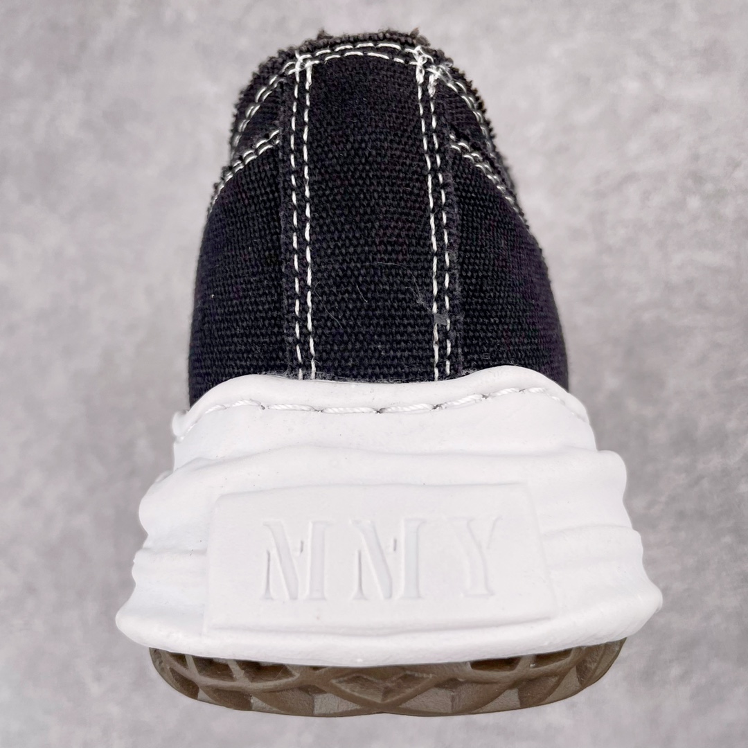 MIHARA YASUHIRO Original MMY 三原康裕 黑色 低筒 溶胶鞋 帆布鞋 板鞋 休闲鞋 增高鞋 男鞋 女鞋 A05FW702