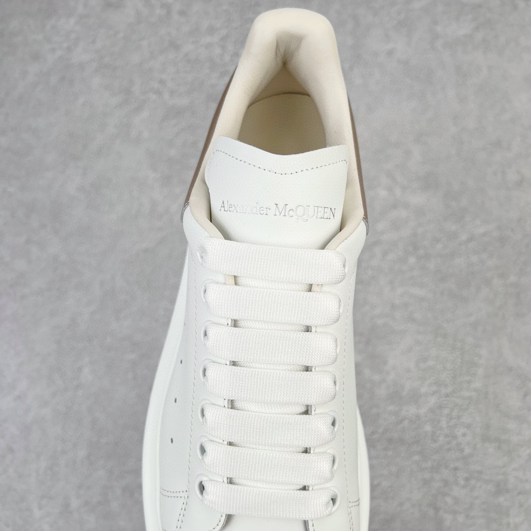 Alexander McQueen 麦昆 白色 金属尾 低筒 板鞋 休闲鞋 厚底鞋 增高鞋 男鞋 女鞋 553680WHNBG9075