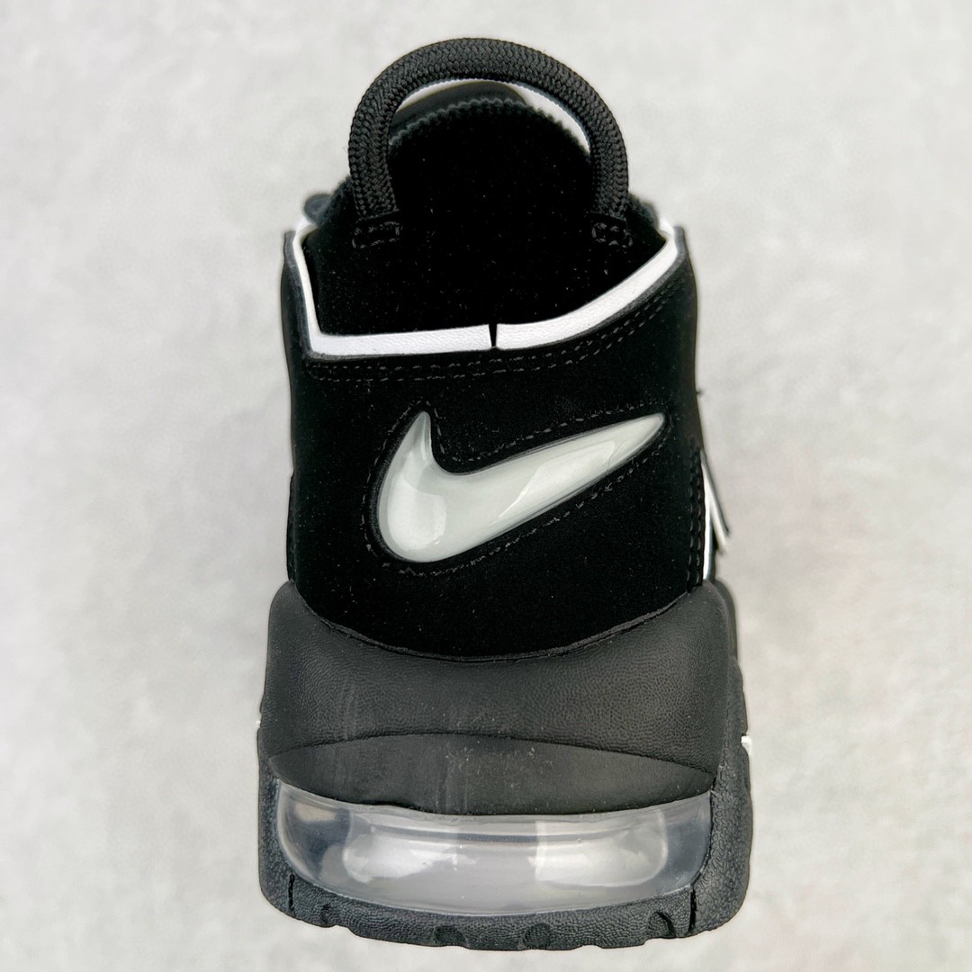 新版 Nike Air More Uptempo Black White 皮蓬 大AIR 黑色 低筒 篮球鞋 男鞋 女鞋 415082-002