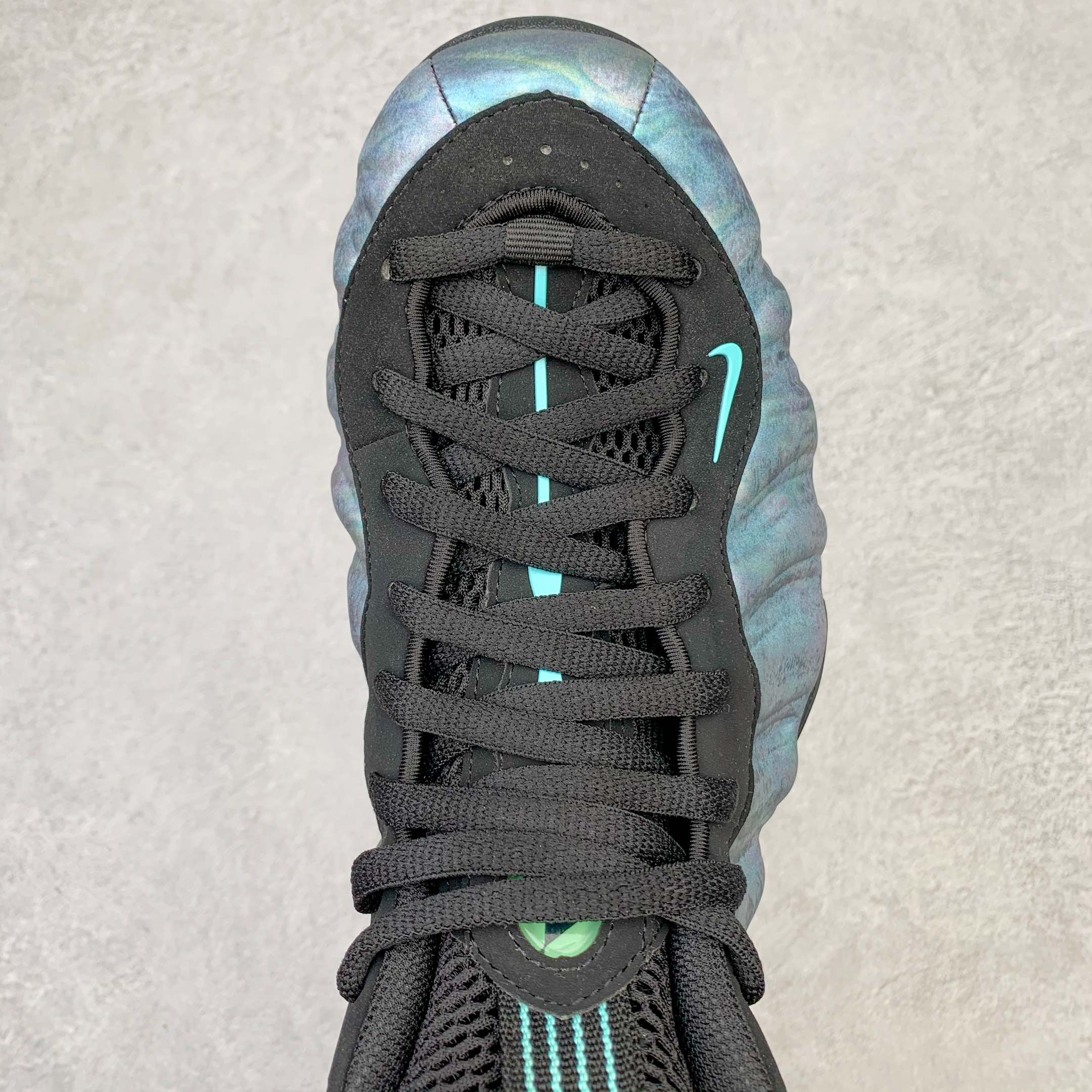 NIKE Air Foamposite One Abalone 鲍鱼喷 幻彩蓝 喷泡 篮球鞋 男鞋 碳板 575420-009