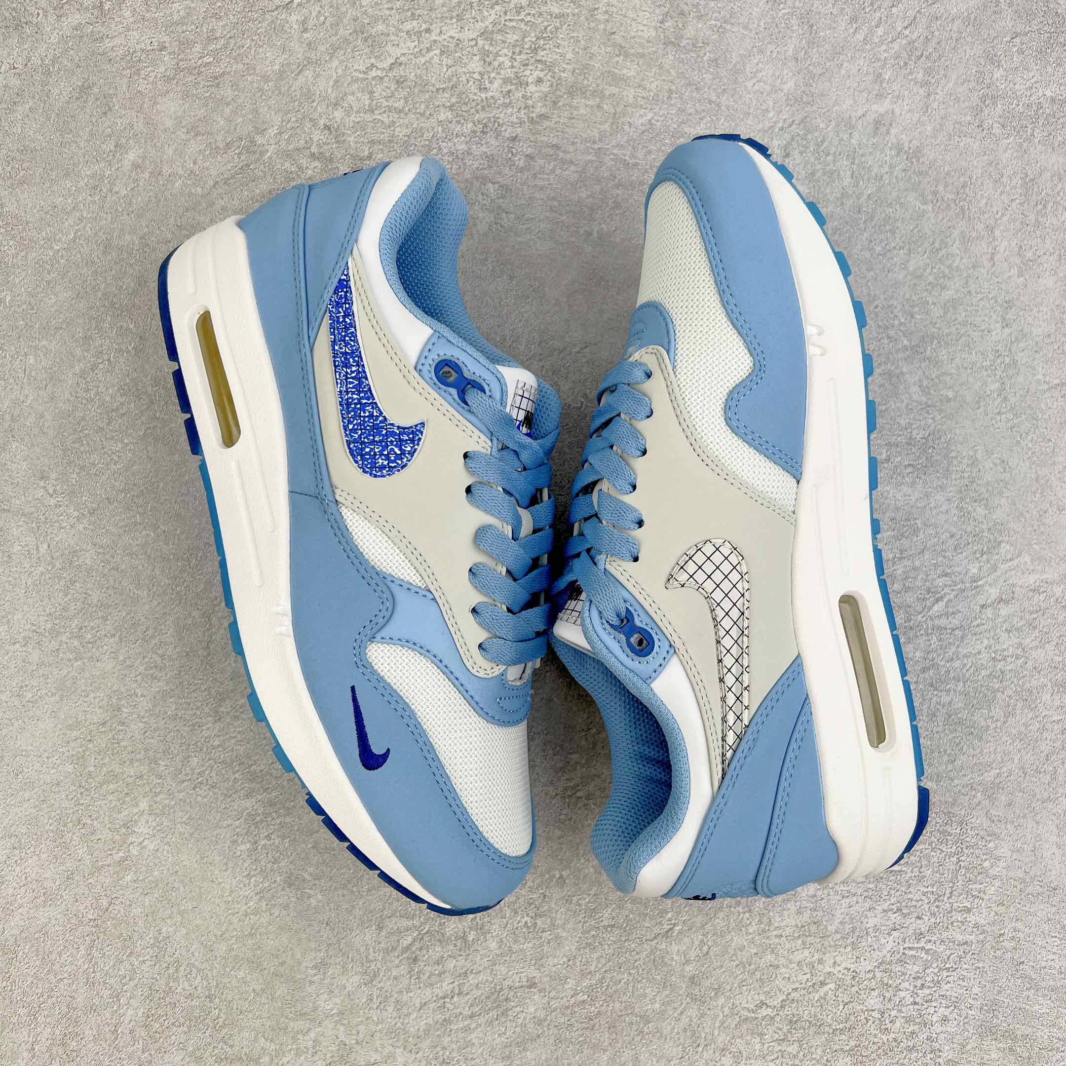  Air Max 1 Blueprint白蓝 蓝图 低筒 减震运动鞋 休闲鞋 板鞋 男鞋 女鞋 DR0448-100