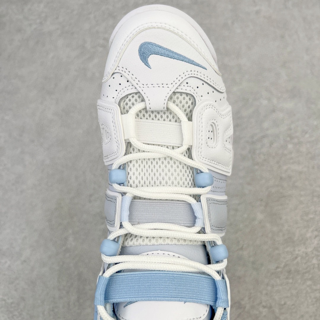 新版 Nike Air More Uptempo 皮蓬 大AIR 白蓝拼接 低筒 篮球鞋 男鞋 女鞋 DJ5159-400