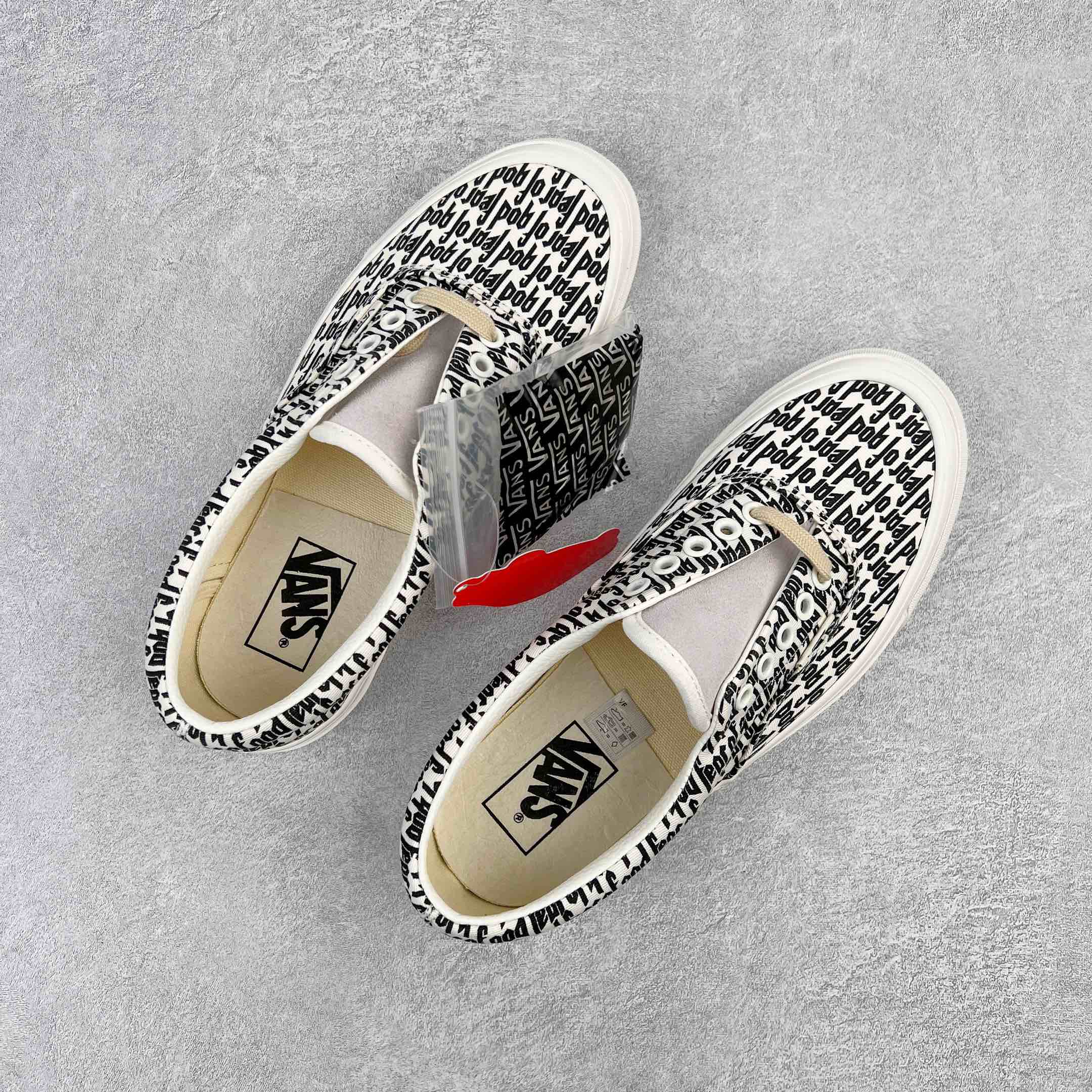 Fear Of God Vans Era 95 Reissue  FOG 黑白 字母 印花 低筒 休闲鞋 板鞋 滑板鞋 男鞋 女鞋 VN0A2XRYML