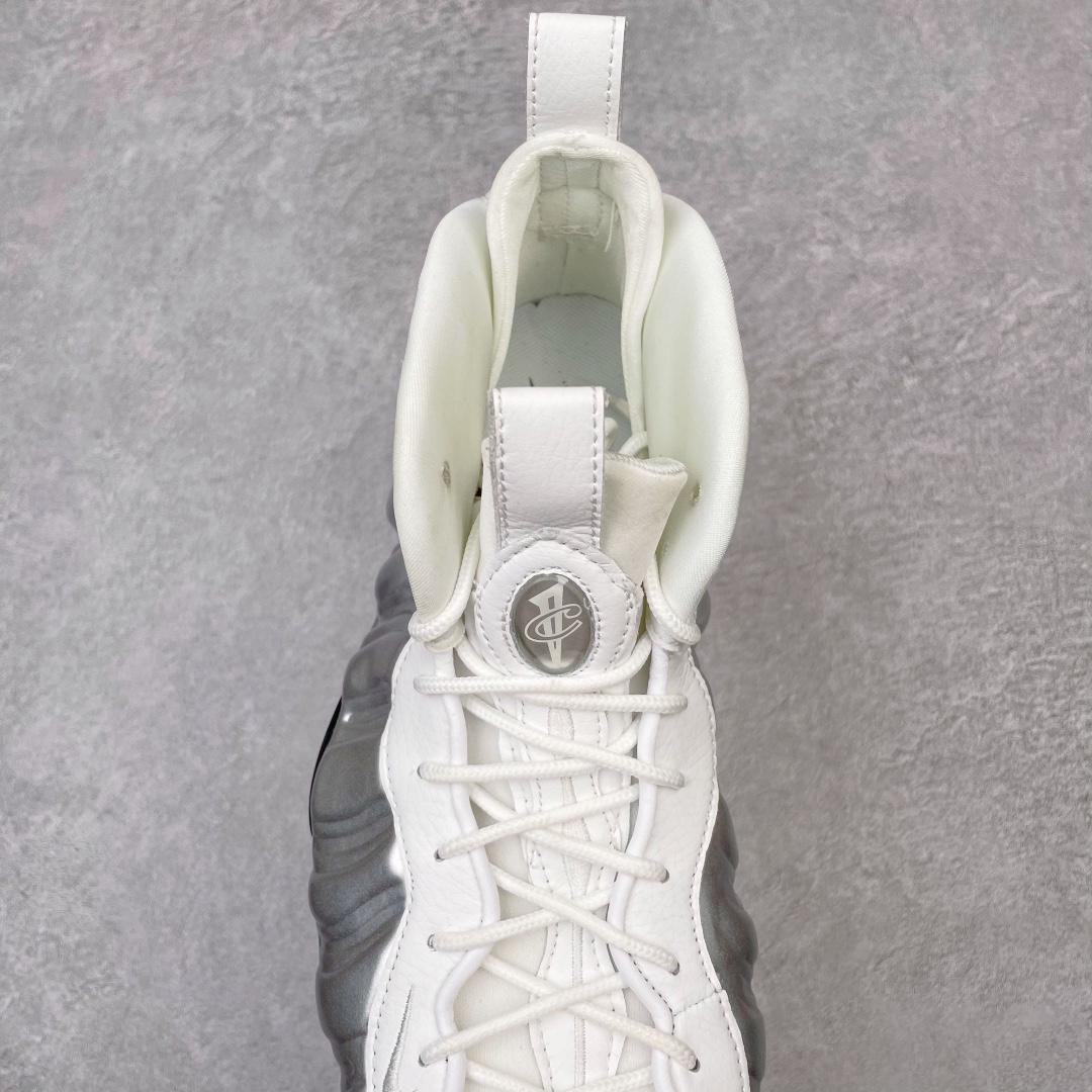 NIKE Air Foamposite One Chrome White 银喷 喷泡 篮球鞋 男鞋 碳板 AA3963-100