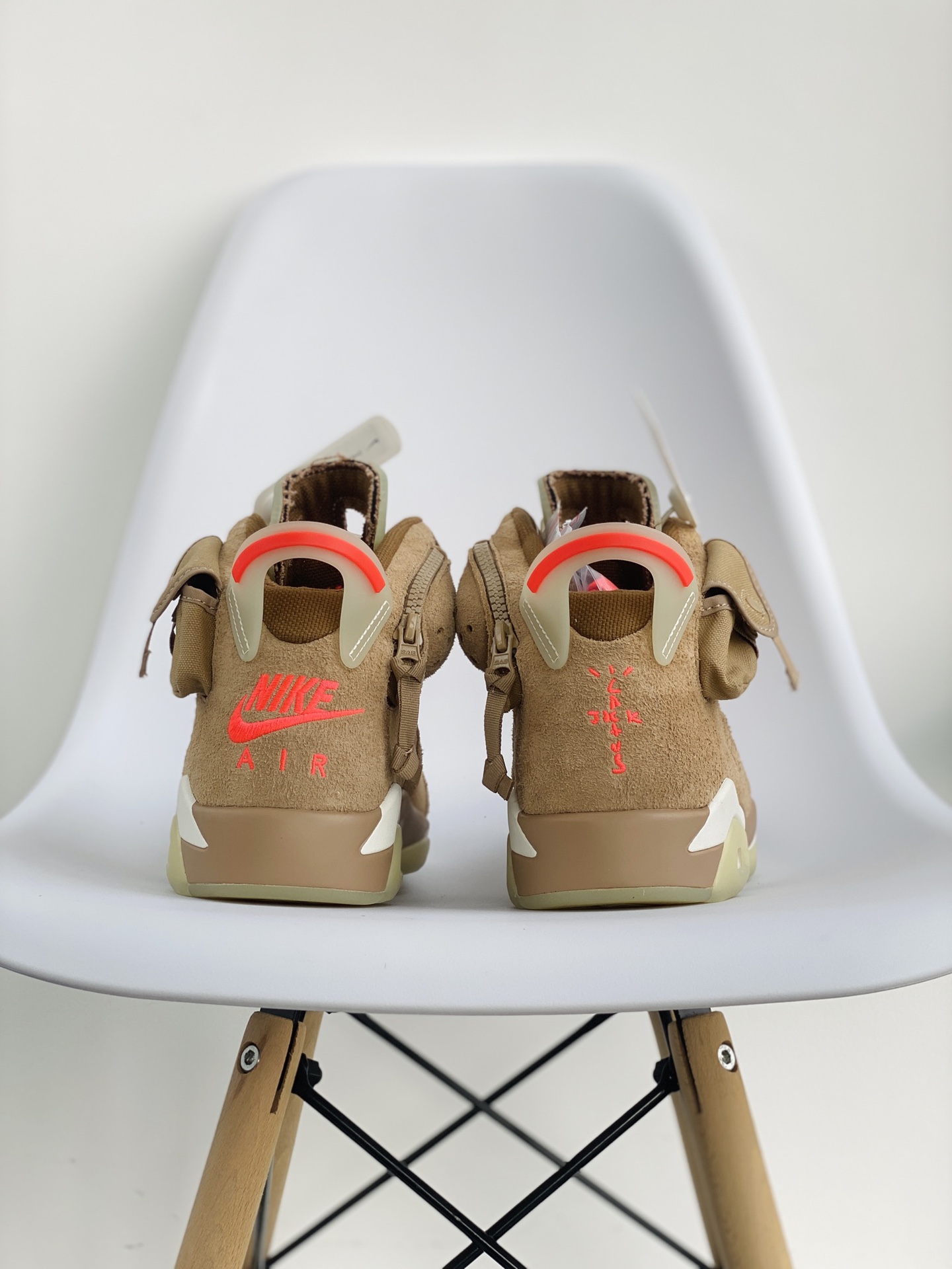 Travis Scott Air Jordan 6 AJ6 British Khaki 卡其棕 鬼脸 口袋 高筒 男鞋 休闲鞋 板鞋 篮球鞋 DH0690-200