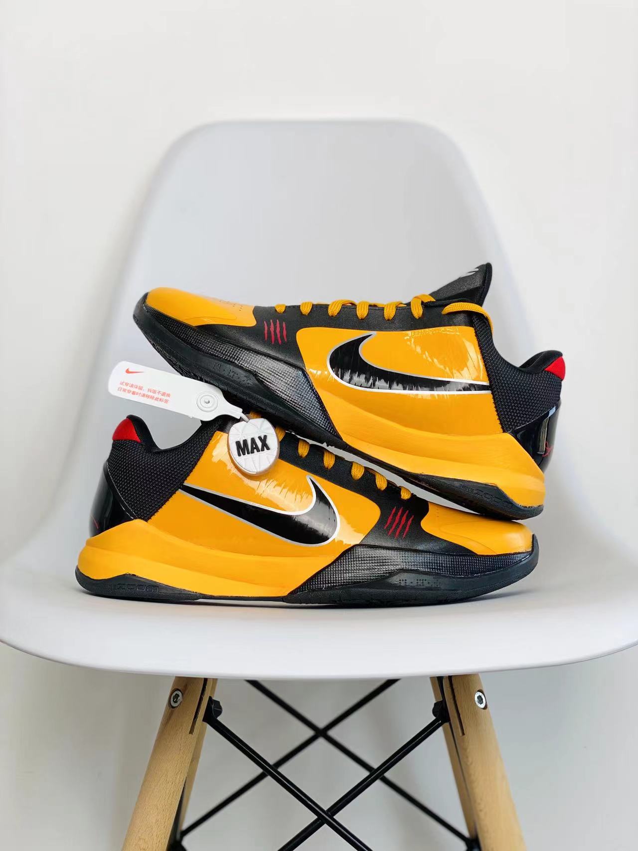 滅世純原 Kobe5 Protro Bruce Lee 科比 5 黃色李小龍  籃球鞋 球鞋 實戰鞋 前後氣墊 真碳板 訂製