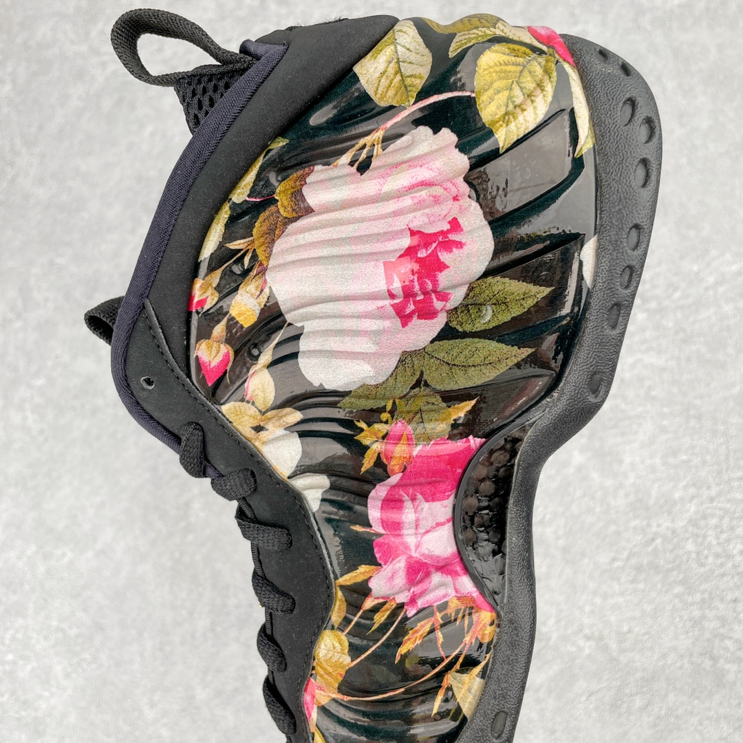 NIKE Air Foamposite One Floral 花卉 黑色 喷泡 篮球鞋 男鞋 碳板 314996-012