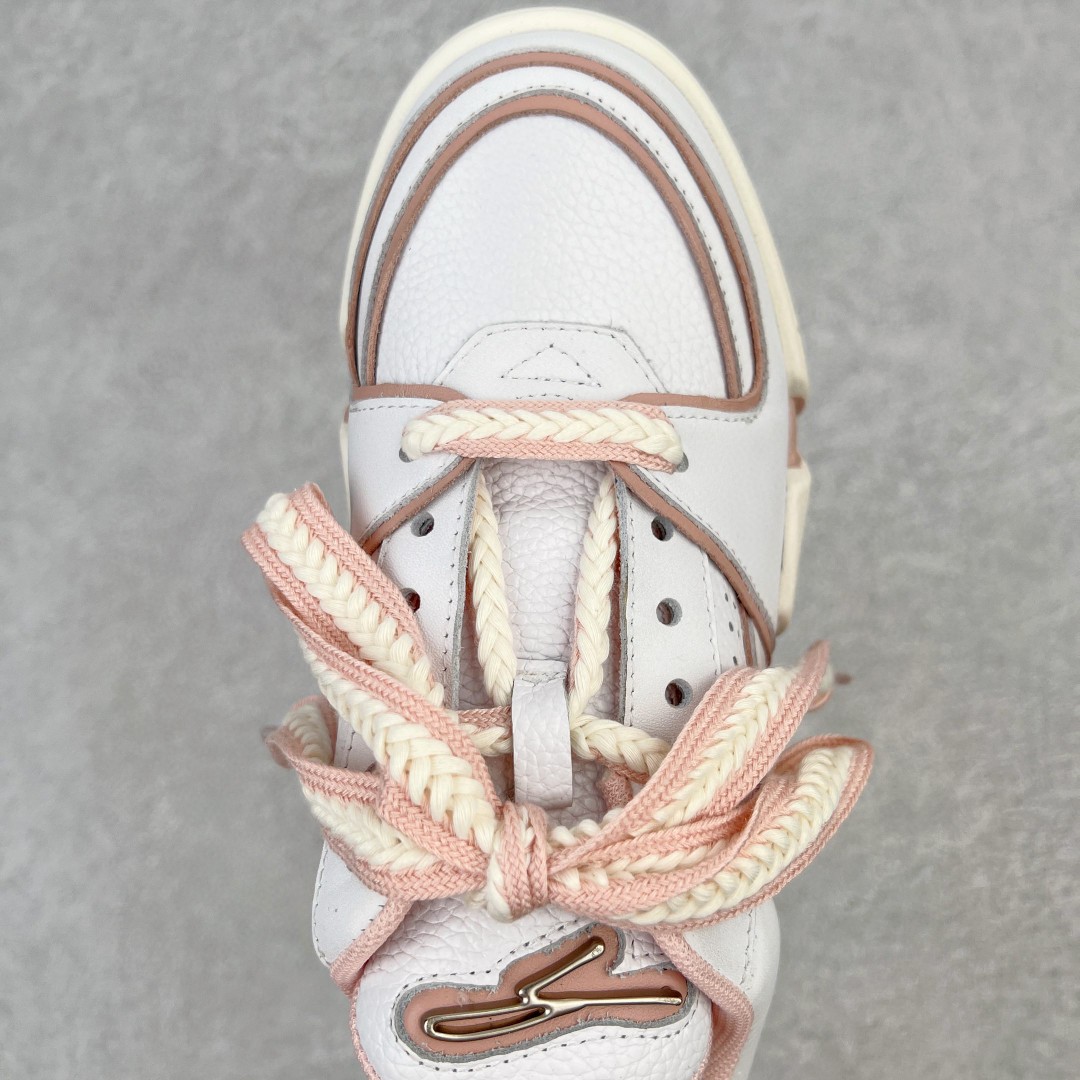 The Last Redemption Spacecourt系列 粉色 低筒 复古休闲鞋 板鞋 运动鞋 男鞋 女鞋 TLR22SS11200102PK