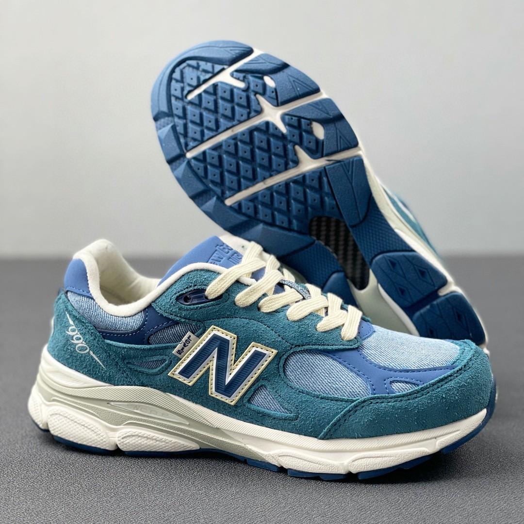 Levi's x New Balance 990 V3 牛仔蓝 低筒 复古跑鞋 休闲鞋 板鞋 运动鞋 男鞋 女鞋 M990LI3