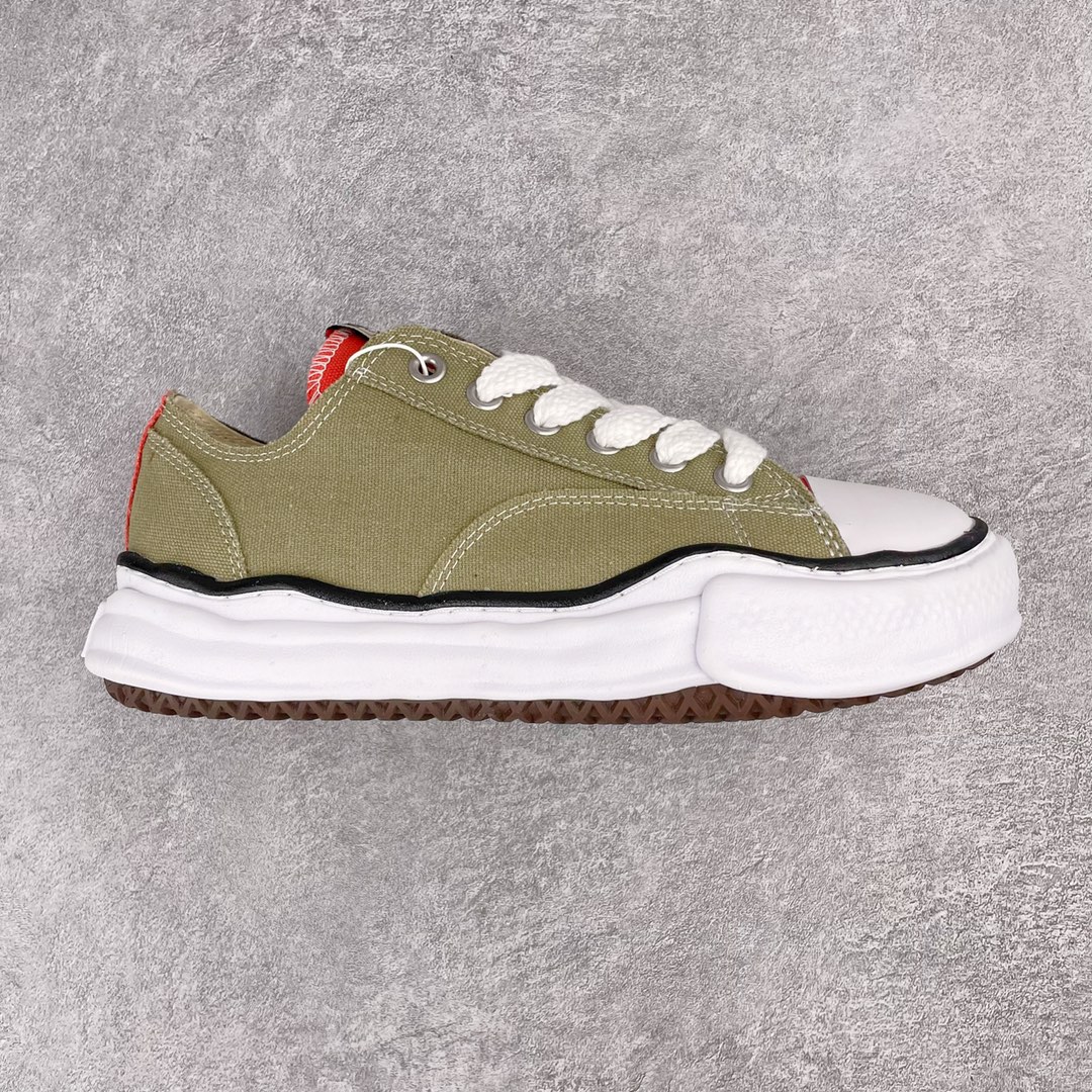 MIHARA YASUHIRO Original MMY 三原康裕 红绿棕 拼接 低筒 溶胶鞋 帆布鞋 板鞋 休闲鞋 增高鞋 男鞋 女鞋 