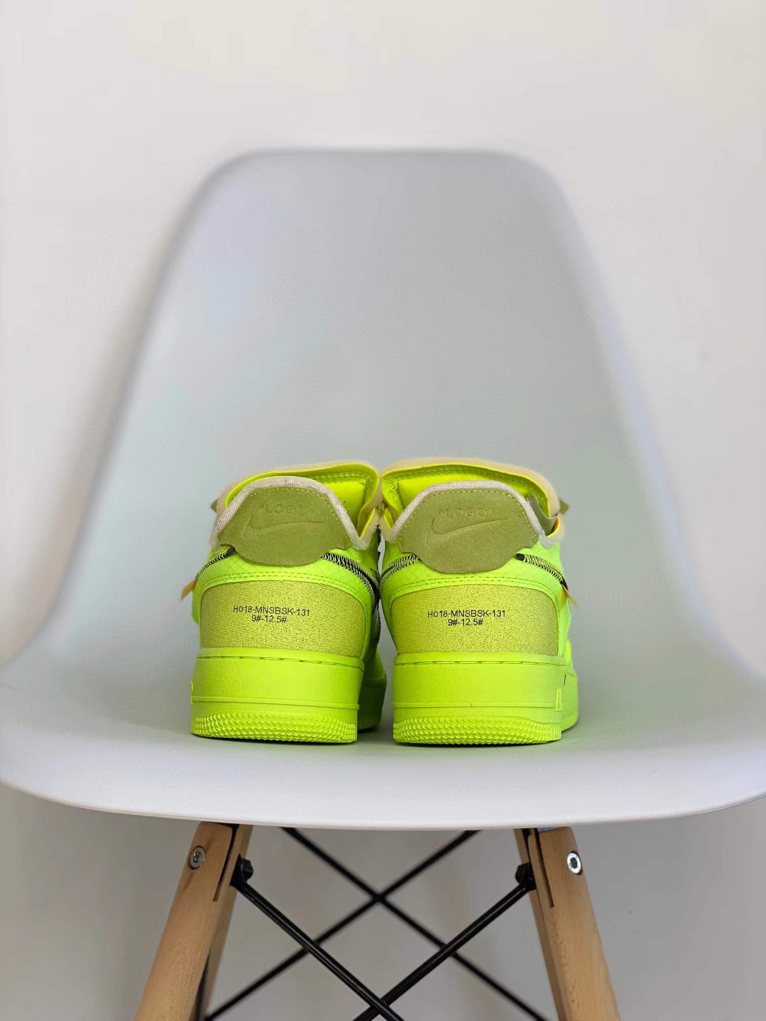 OFF-WHITE Air Force 1 Low Part 2 Volt THE TEN 荧光绿 低筒 空军一号 休闲鞋 板鞋 男鞋 AO4606-700