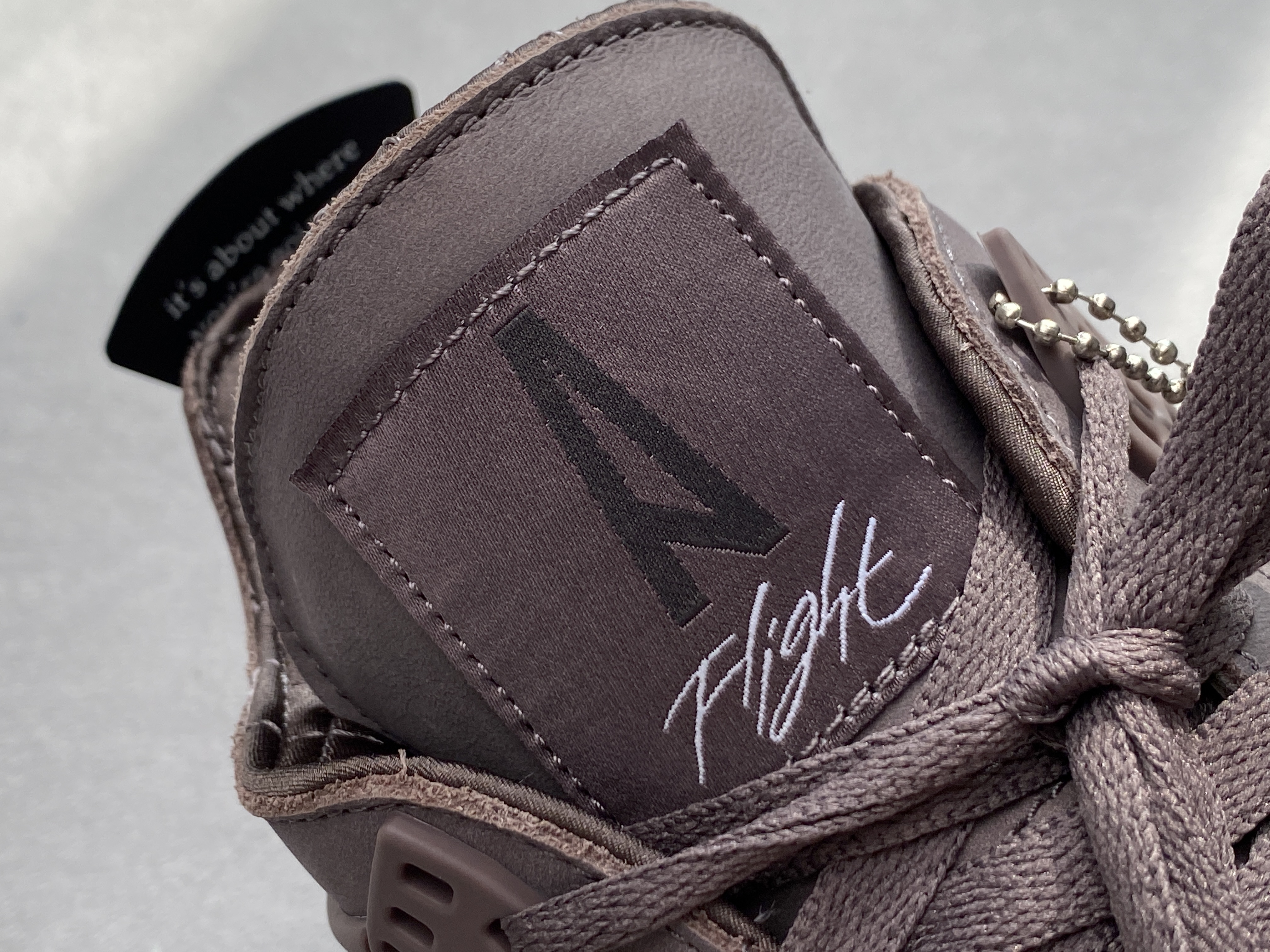 A Ma Maniere Air Jordan 4 AJ4  AMM Violet Ore 酒红色  低筒 男鞋 女鞋 复古 籃球鞋 板鞋  DV6773-220