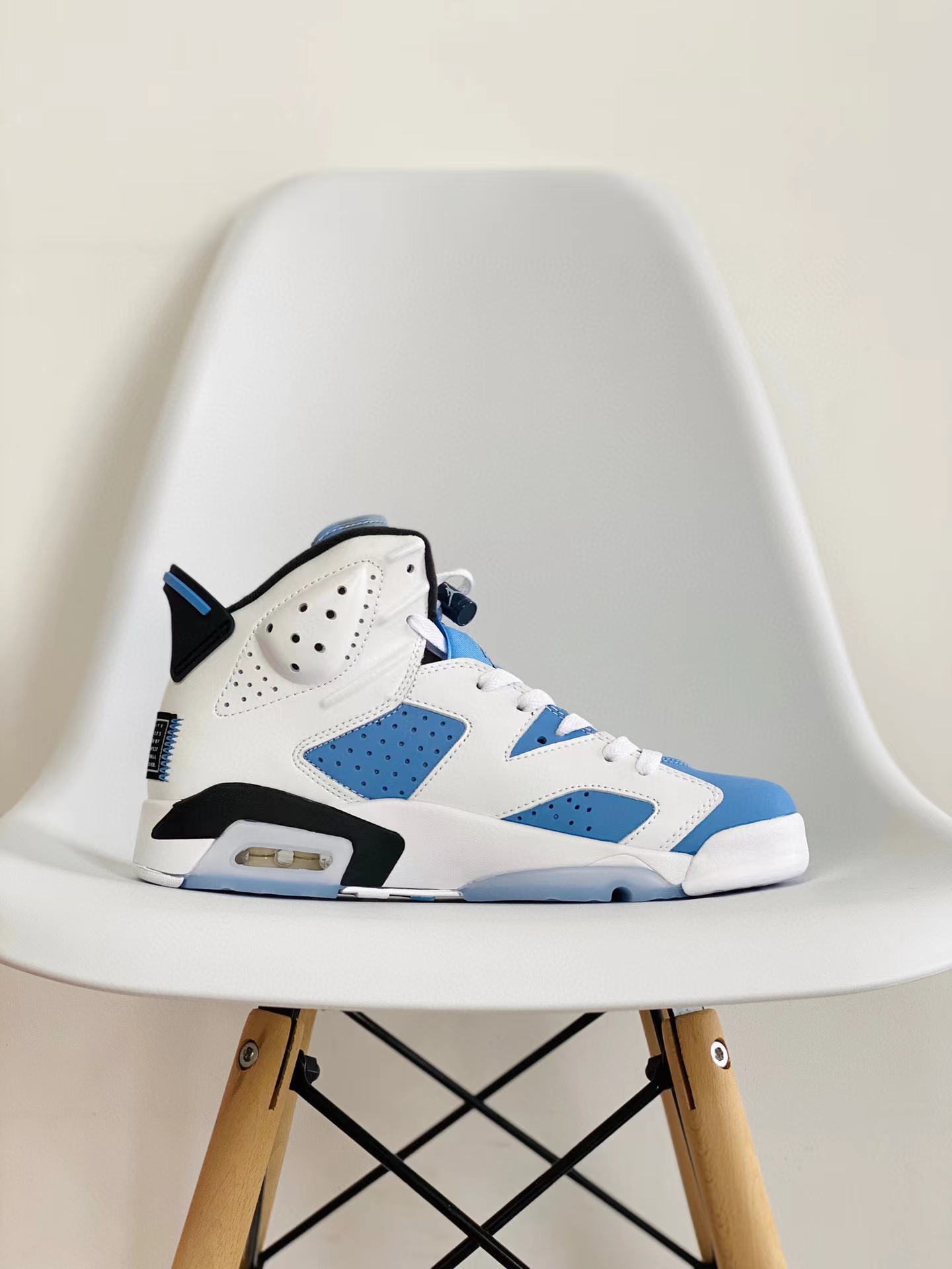 Air Jordan 6 AJ6 University Blue 北卡蓝 大学蓝 白蓝 高筒 男鞋 休闲鞋 板鞋 篮球鞋 CT8529-410