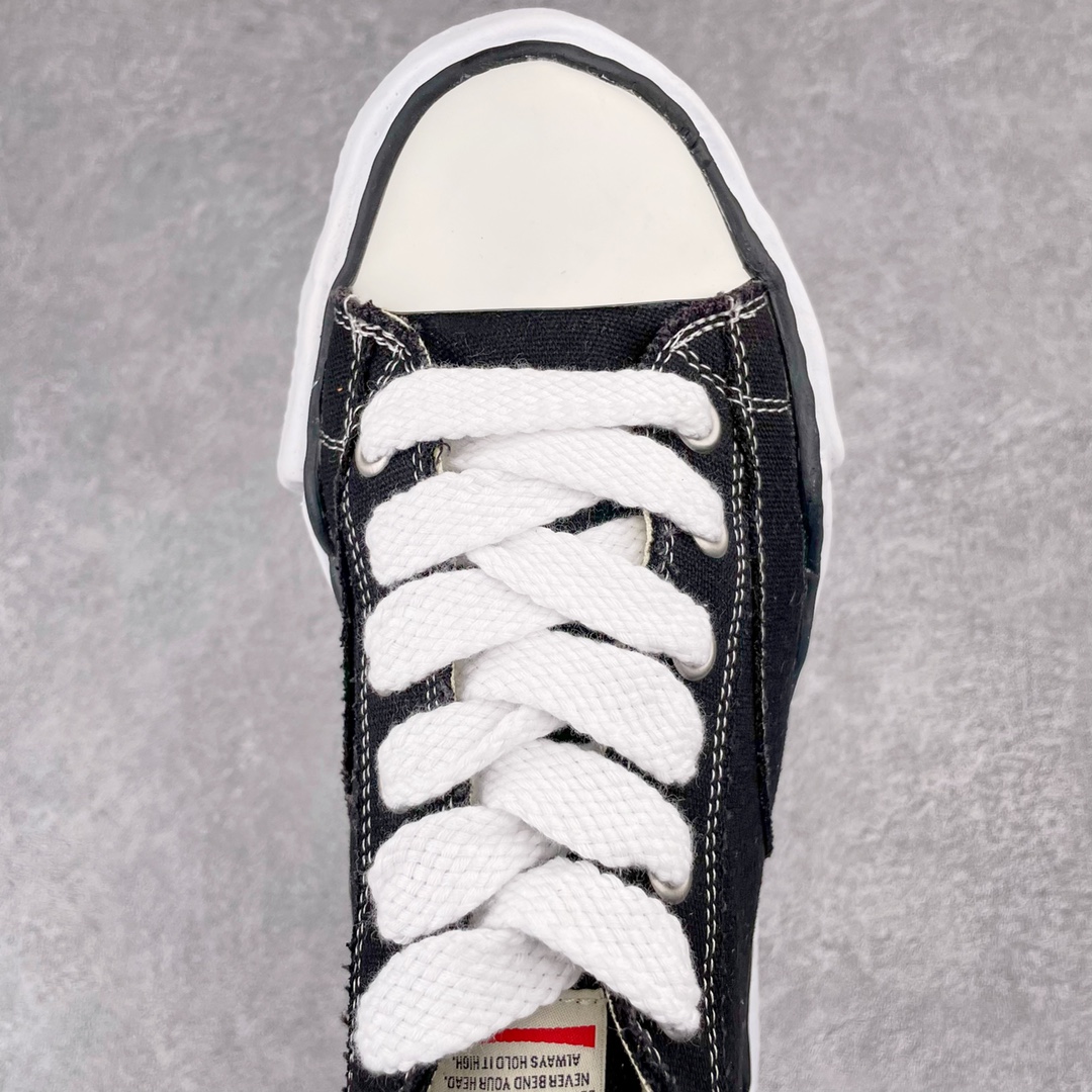 MIHARA YASUHIRO Original MMY 三原康裕 黑色 低筒 溶胶鞋 帆布鞋 板鞋 休闲鞋 增高鞋 男鞋 女鞋 A01FW702