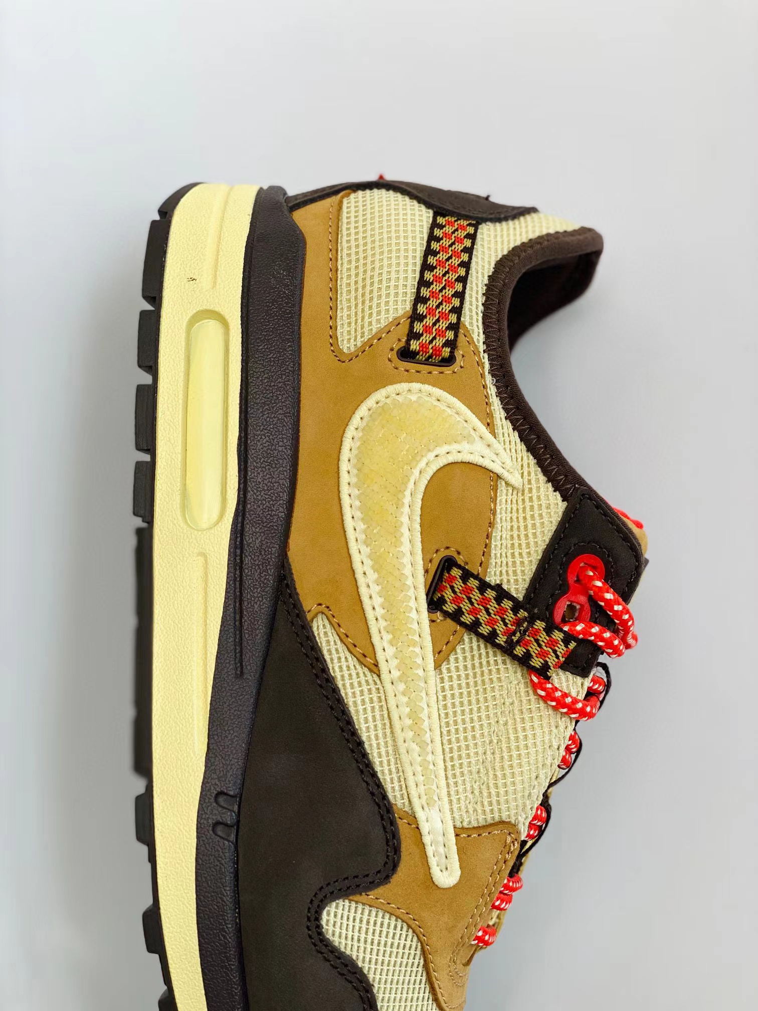 Travis Scott Air Max 1 Baroque Brown TS 棕色  倒钩 低筒 男鞋 女鞋 休闲鞋 板鞋 气垫鞋 DO9392-200