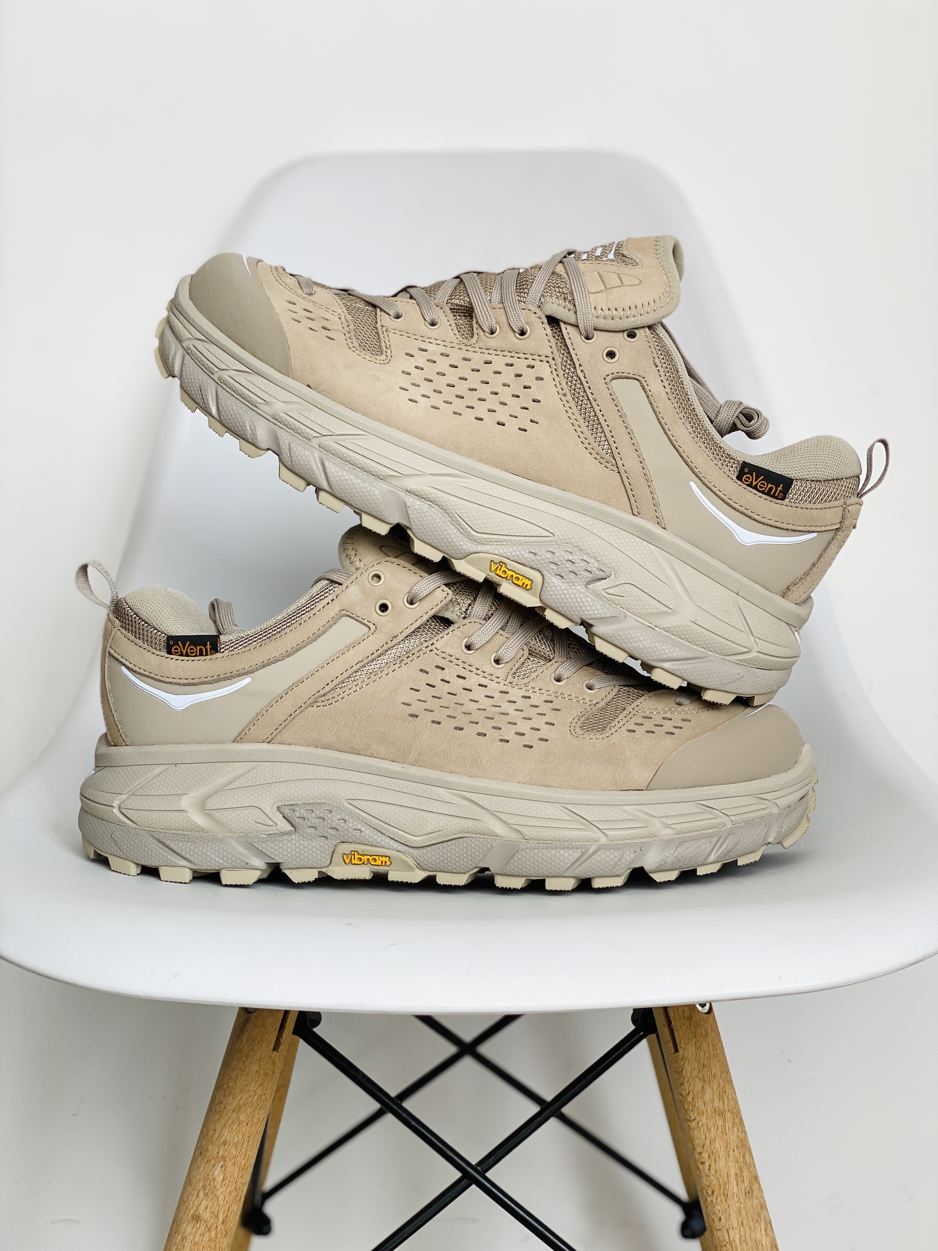 HOKA ONE ONE Tor Ultra Low 低筒 板鞋 休闲鞋 厚底鞋 增高鞋 男鞋 女鞋 1105689-SIMPLY TAUPE