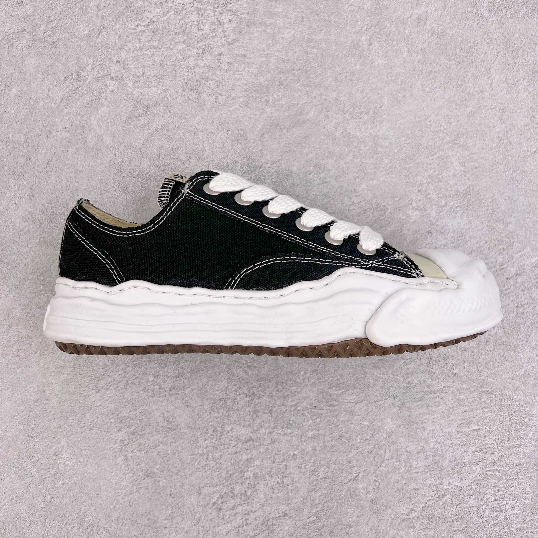 MIHARA YASUHIRO Original MMY 三原康裕 黑色 低筒 溶胶鞋 帆布鞋 板鞋 休闲鞋 增高鞋 男鞋 女鞋 