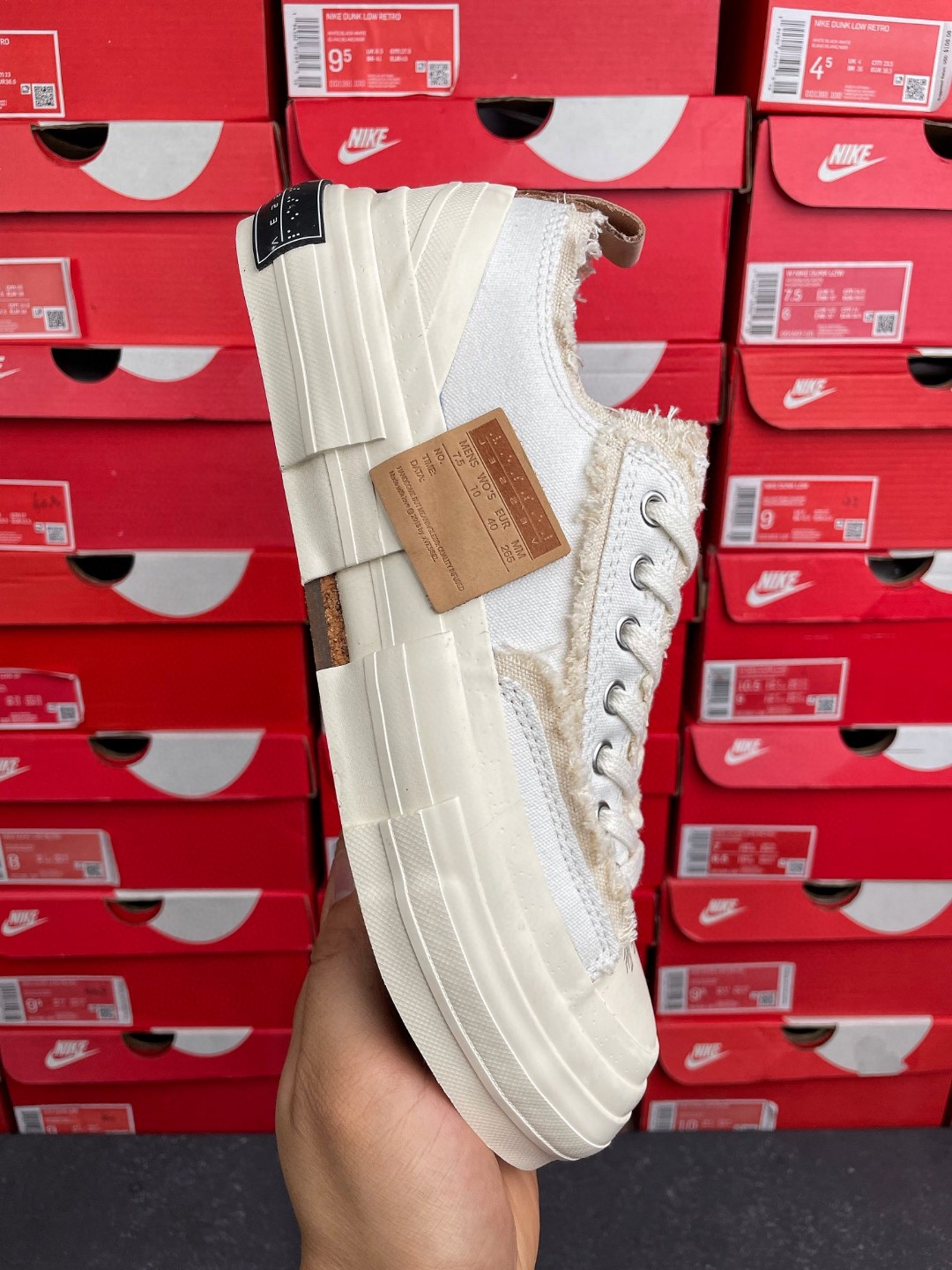 xVESSEL G.O.P. Lows 吴建豪 白色 低筒 硫化鞋 板鞋 休闲鞋 男鞋 女鞋 S20X010W