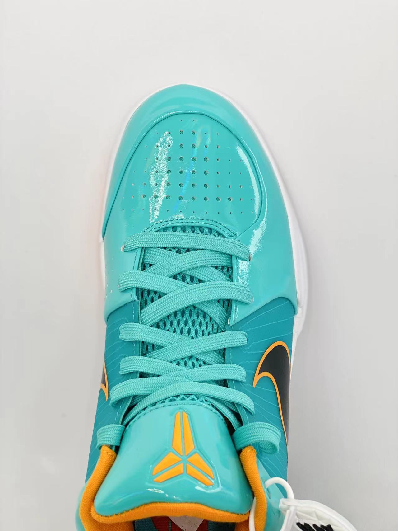 滅世純原 KOBE4  Undefeated Spurs  科比 4 蓝色 湖水绿 低筒 篮球鞋 实战鞋 球鞋 男鞋 订制