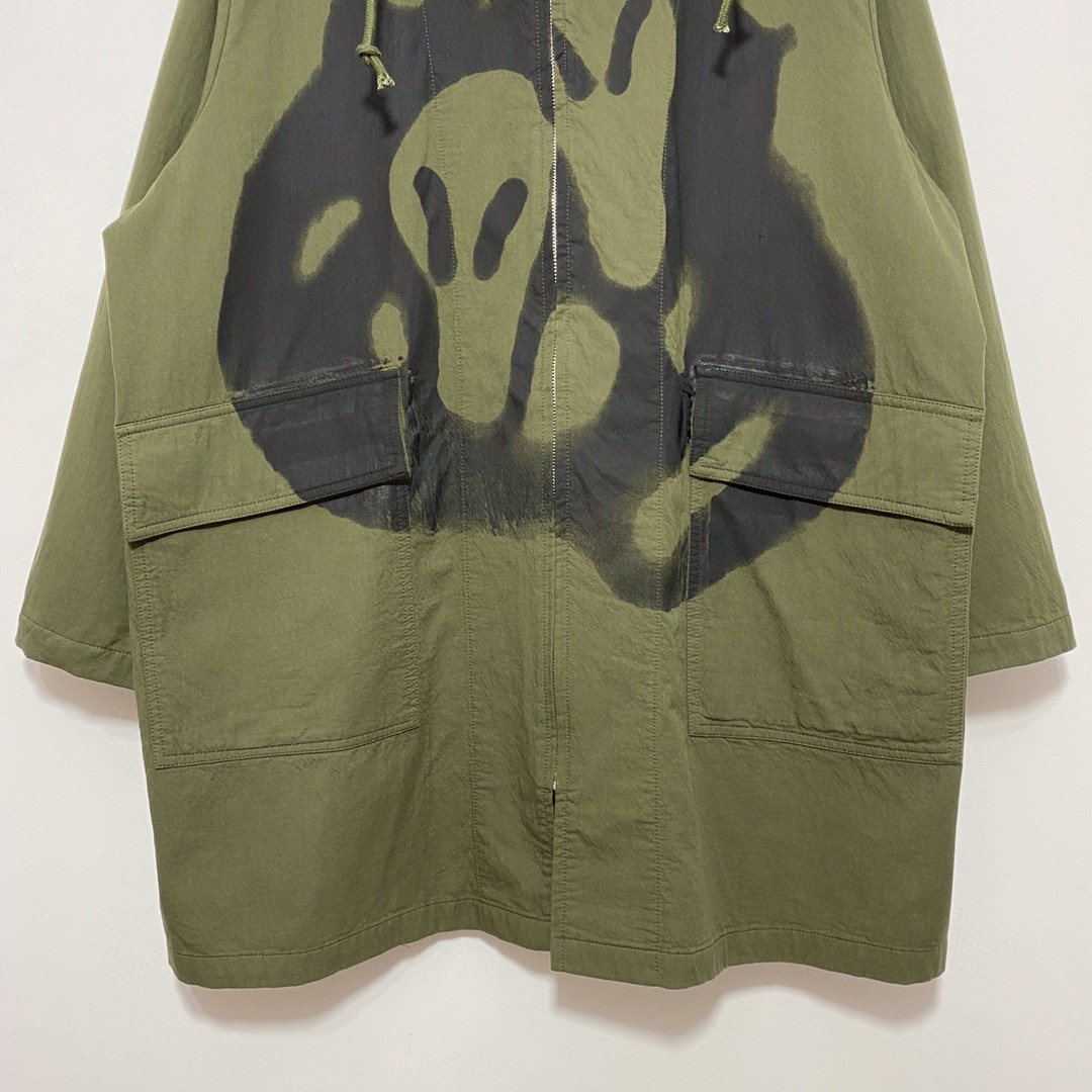 Supreme FW20 Week 4Supreme Yohji Yamamoto 山本耀司联名款背后双 Logo 军绿色 连帽长款风衣 夹克 外套 男女同款 SUP-FW20-103