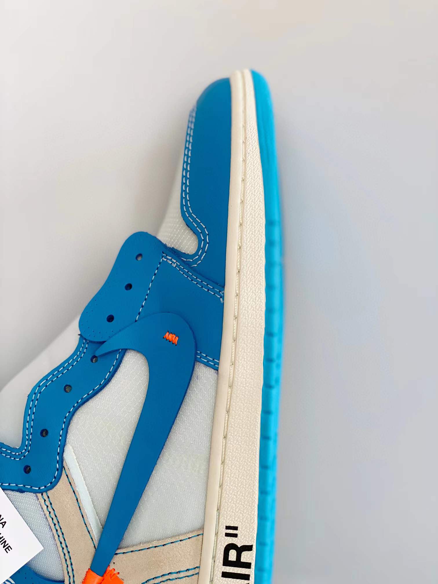 OFF-White Air Jordan 1 AJ1 Retro OG UNC 北卡藍 聯名 篮球鞋 高筒 休闲鞋 男鞋 板鞋 AQ0818-148
