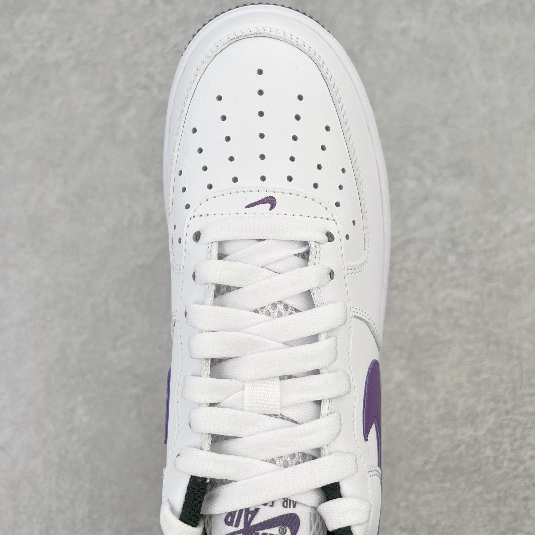Air Force 1 Low 07 LV8 Hoops 白紫 低筒 空军一号 休闲鞋 板鞋 男鞋 女鞋 DH7440-100