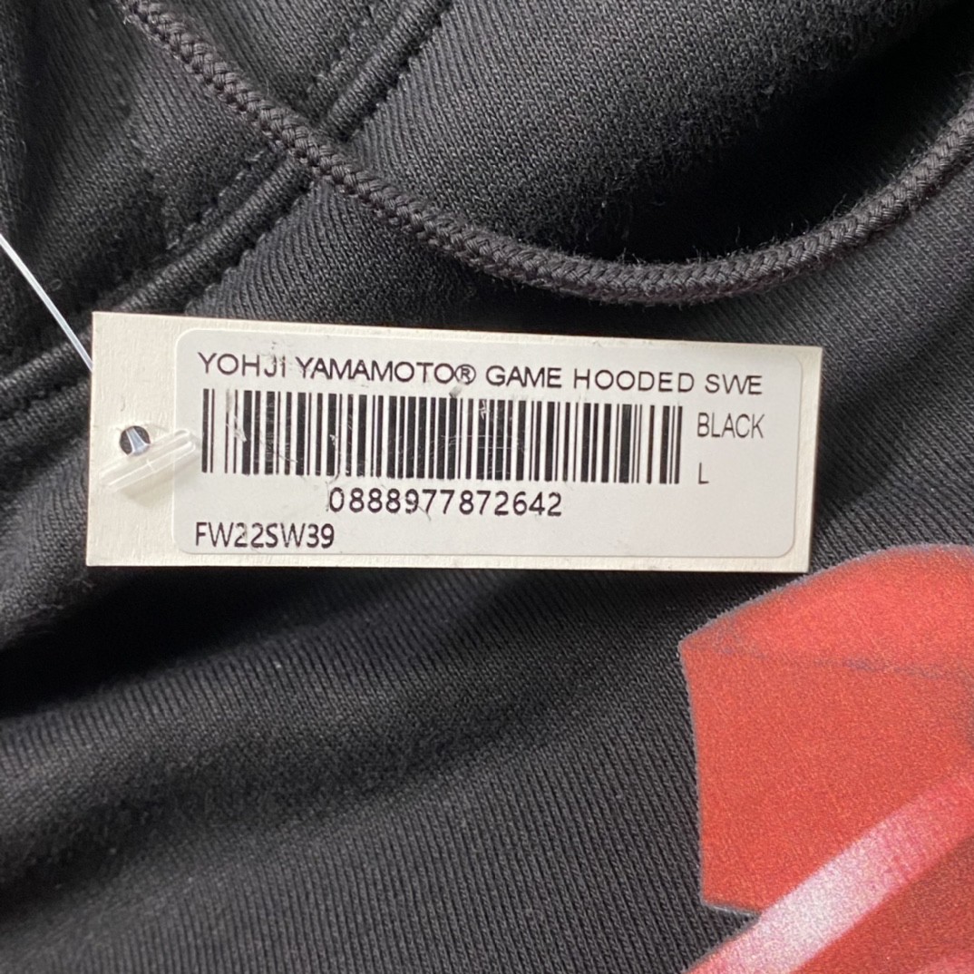 Supreme FW22 Week 4 Supreme x Yohji Yamamoto 山本耀司联名款字母印花 黑色 白色 连帽卫衣 套头 长袖 秋冬 男女同款  SUP-FW22-412