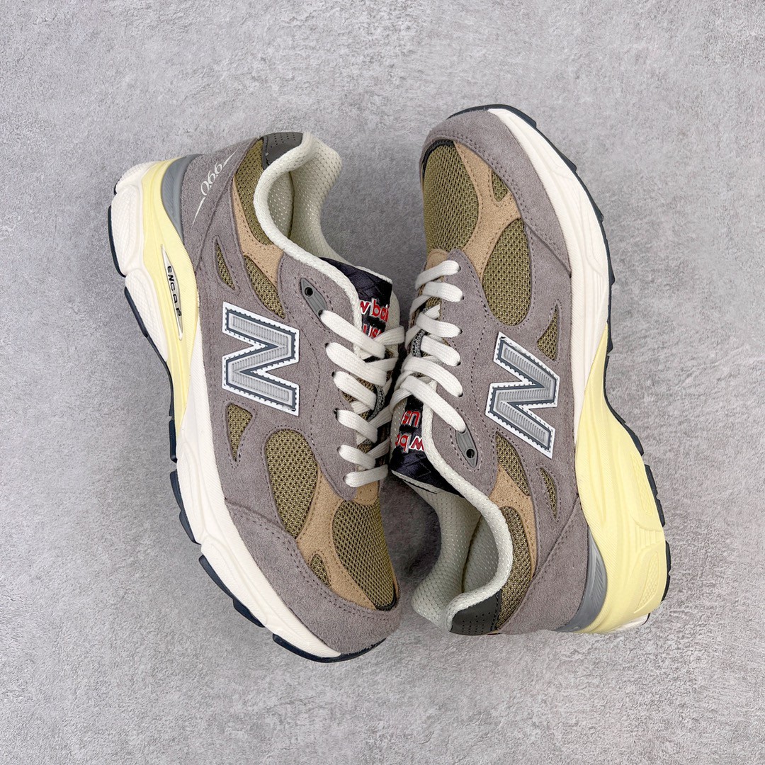 New Balance 990 V3 Teddy Made 灰棕 低筒 复古跑鞋 休闲鞋 板鞋 运动鞋 男鞋 女鞋 M990TG3