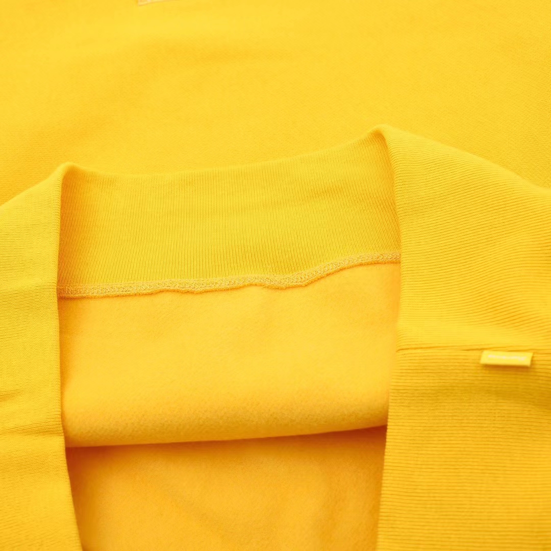 Supreme 19FW Bandana Box Logo Hooded 黄色 腰果花刺绣 长袖 保暖 加绒 卫衣男女同款 SUP-FW19-10826