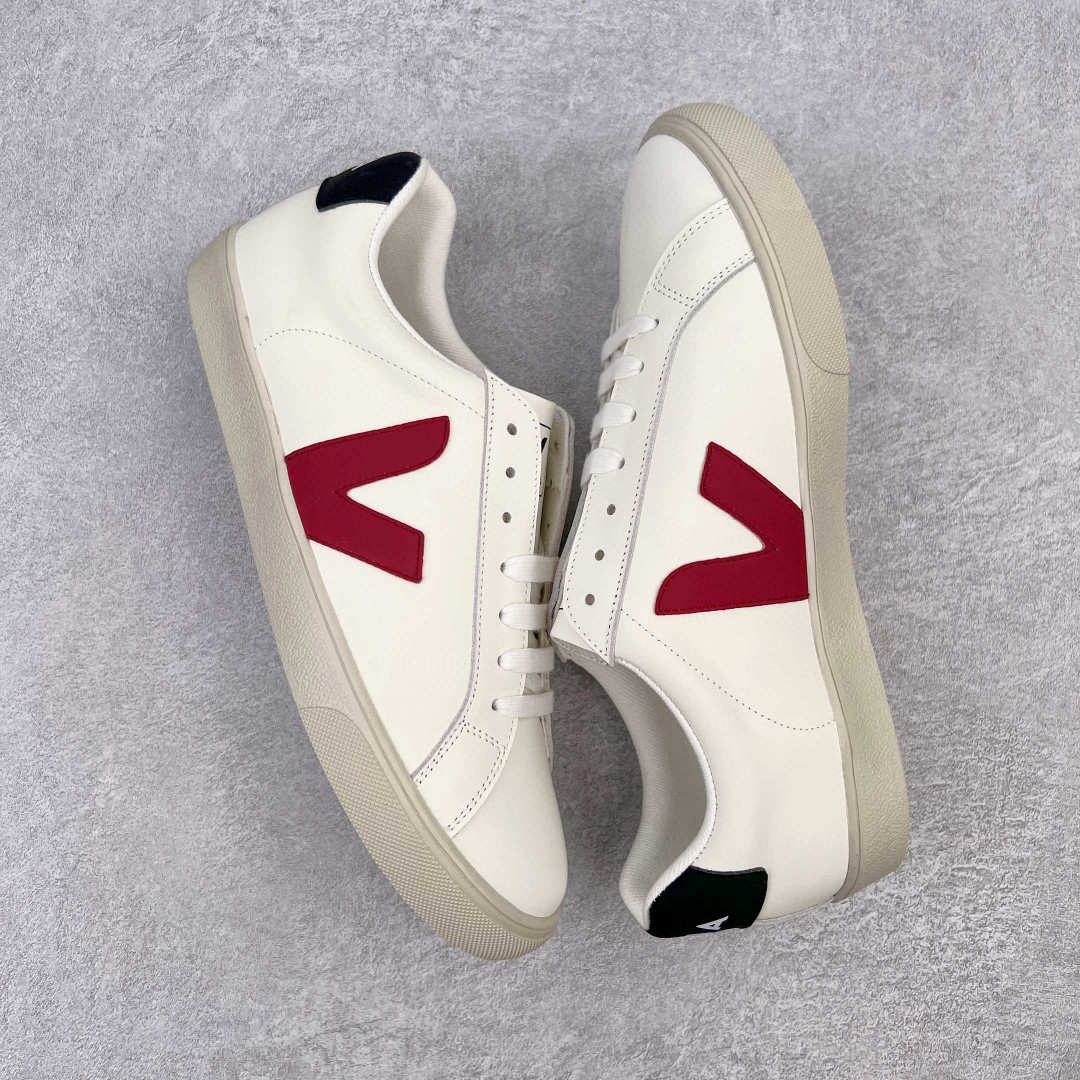 VEJA Esplar 白红 低筒 板鞋 休闲鞋 运动鞋 女鞋 男鞋 