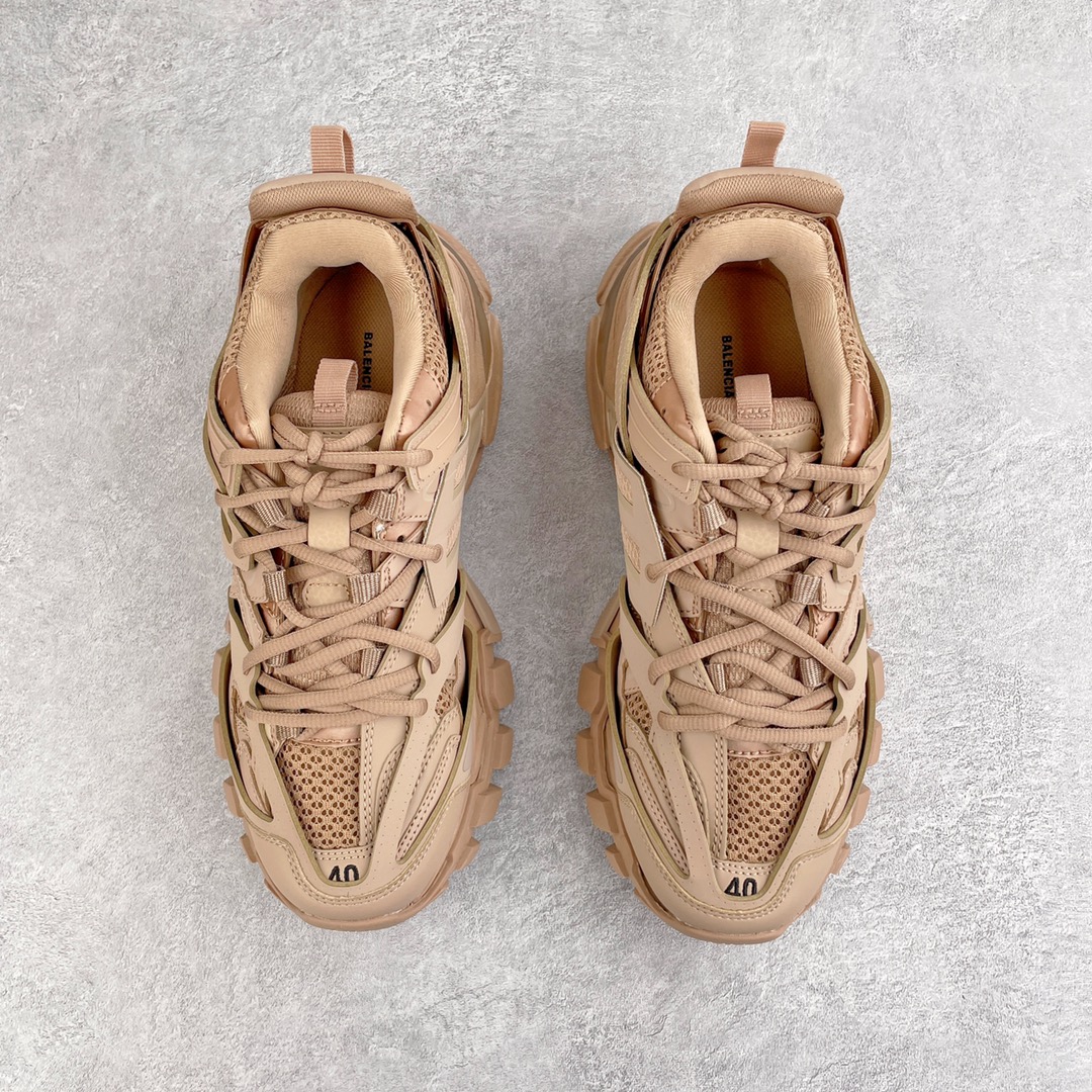 Balenciaga Track 巴黎世家 米色 老爹鞋 运动 复古板鞋 休闲鞋 男鞋 女鞋 542023W2LA19870