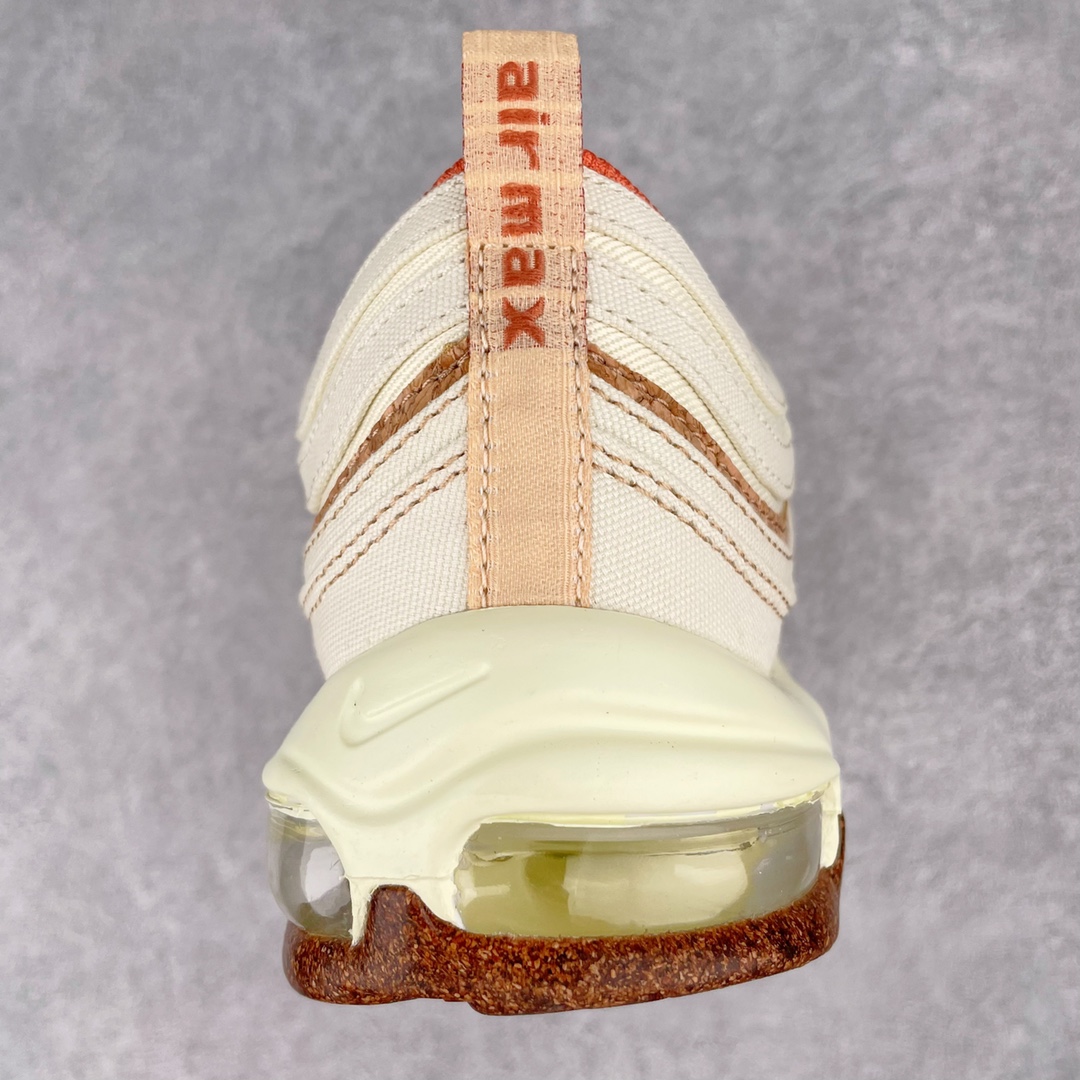 Air Max 97 Cork 米白 软木塞 植物刺绣 低筒 休闲鞋 板鞋 男鞋 女鞋 DC3986-100