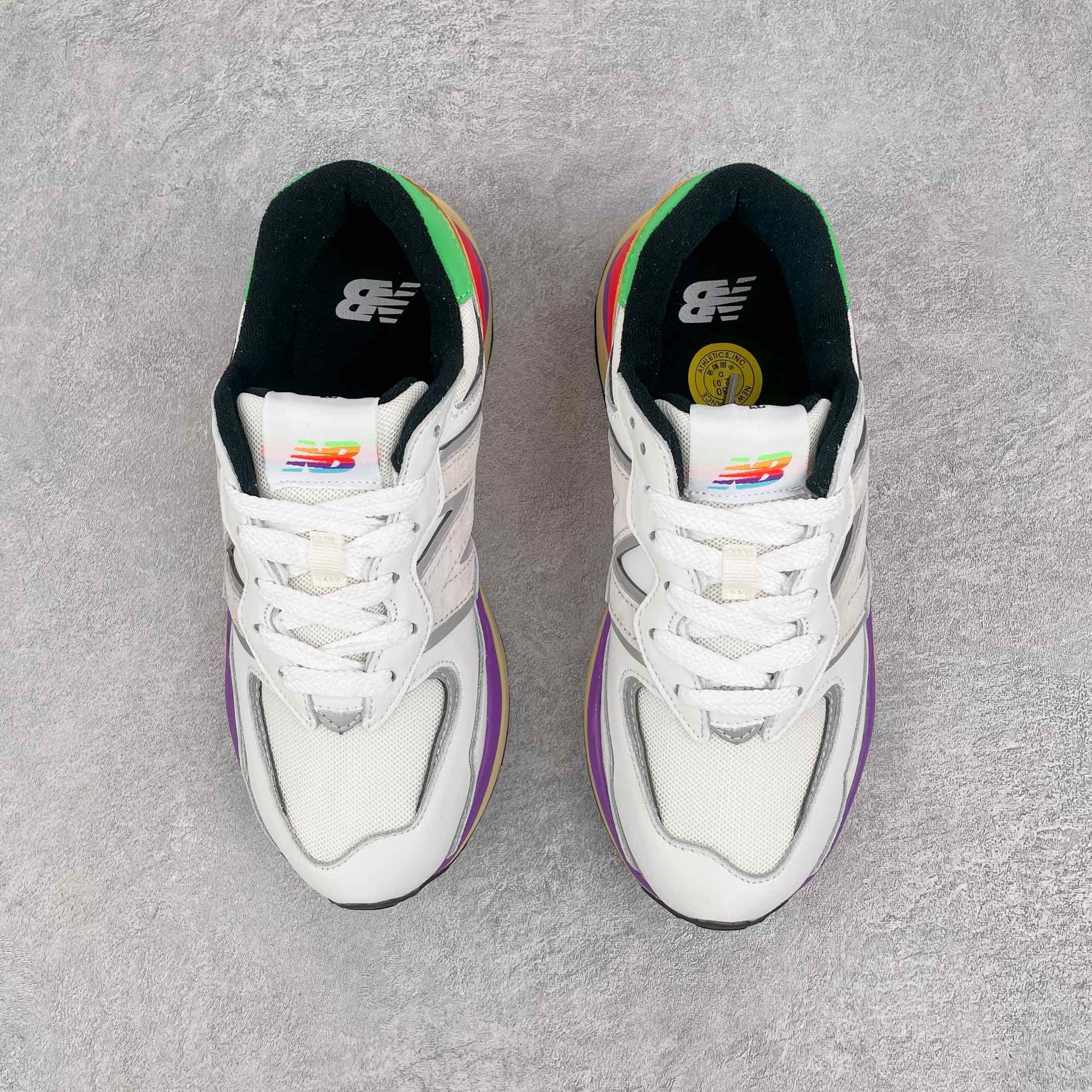 New Balance  NB5740 白色 拼接 低筒 复古慢跑鞋 板鞋 运动鞋 休闲鞋 男鞋 女鞋 M5740LA