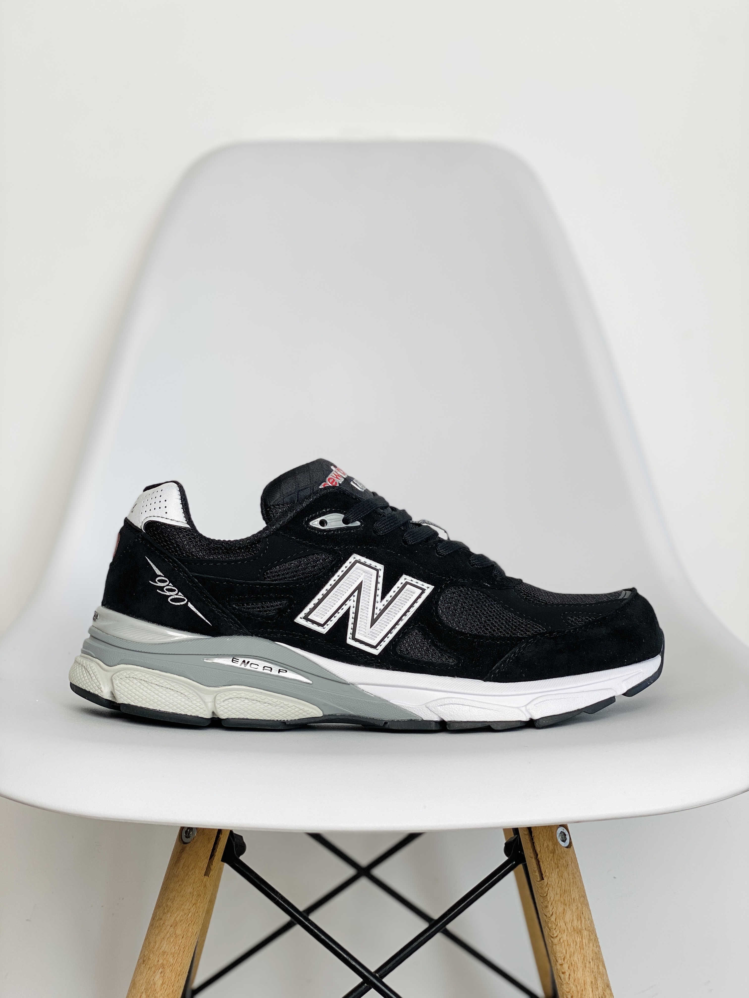New Balance 990 V3 Kith Black 黑色 低筒 复古跑鞋 休闲鞋 板鞋 运动鞋 男鞋 女鞋 M990BK3