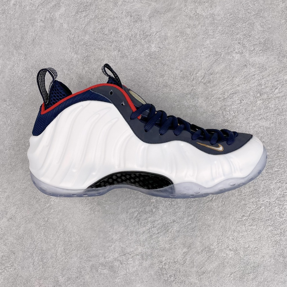 NIKE Air Foamposite One Olympic 奥运喷 白蓝 喷泡 篮球鞋 男鞋 碳板 575420-400