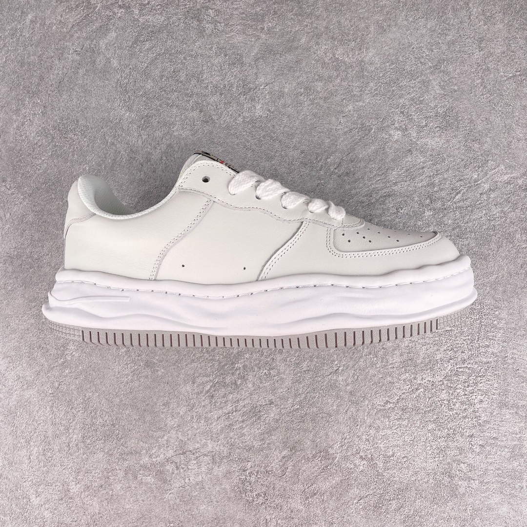 MIHARA YASUHIRO Original MMY 三原康裕 白色 皮面 低筒 溶胶鞋  板鞋 休闲鞋 增高鞋 男鞋 女鞋 A07FW702