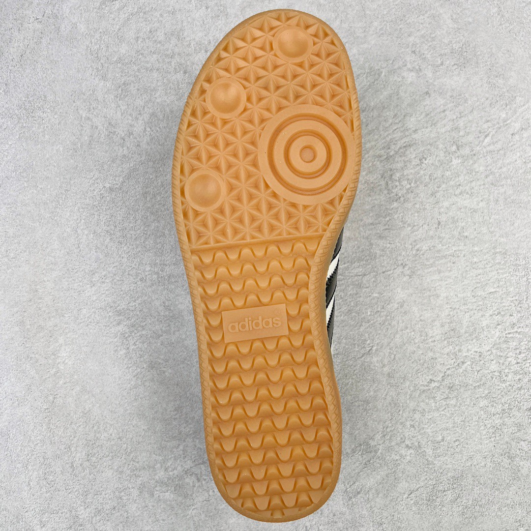 Pharrell adidas originals Samba 黑白 低筒 复古板鞋 休闲鞋 男鞋 女鞋 HP3383