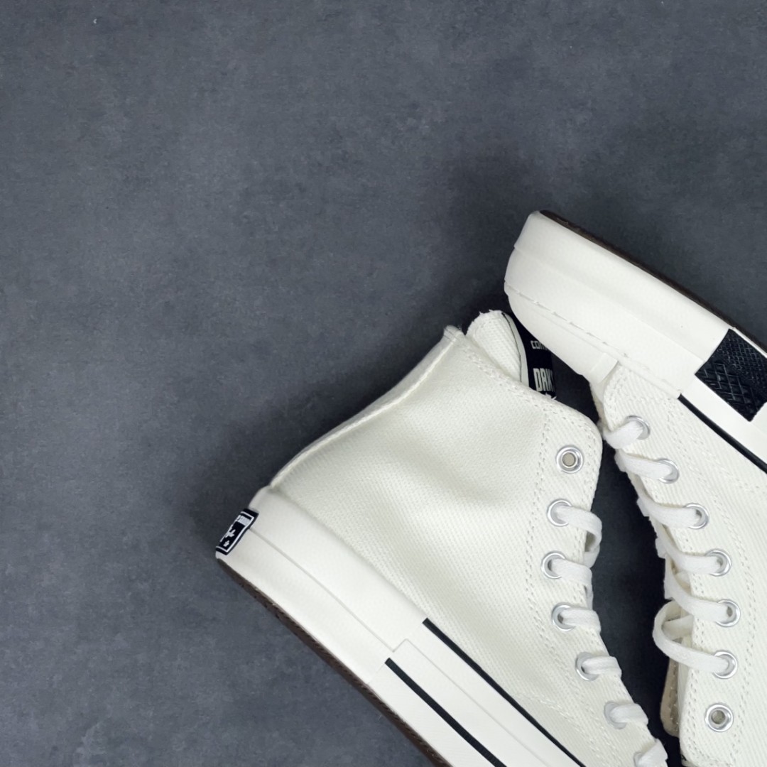 [Copy]Rick Owens DRKSHDW Converse Chuck Taylor ALL Star 1970S High 白色 高筒 板鞋 休闲鞋 帆布鞋 男鞋 女鞋 172346C