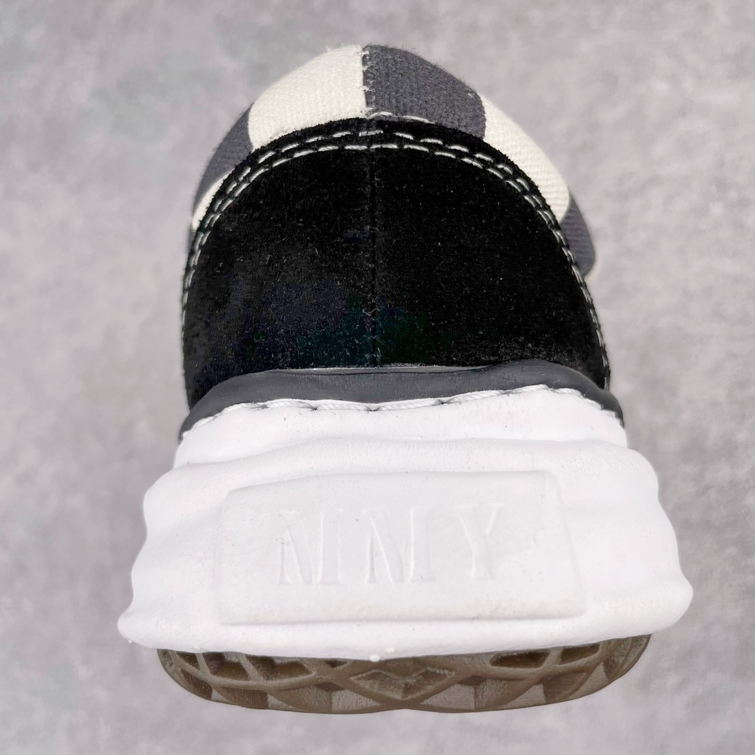 MIHARA YASUHIRO Original MMY 三原康裕 棋盘格 拼接 低筒 溶胶鞋 帆布鞋 板鞋 休闲鞋 增高鞋 男鞋 女鞋 