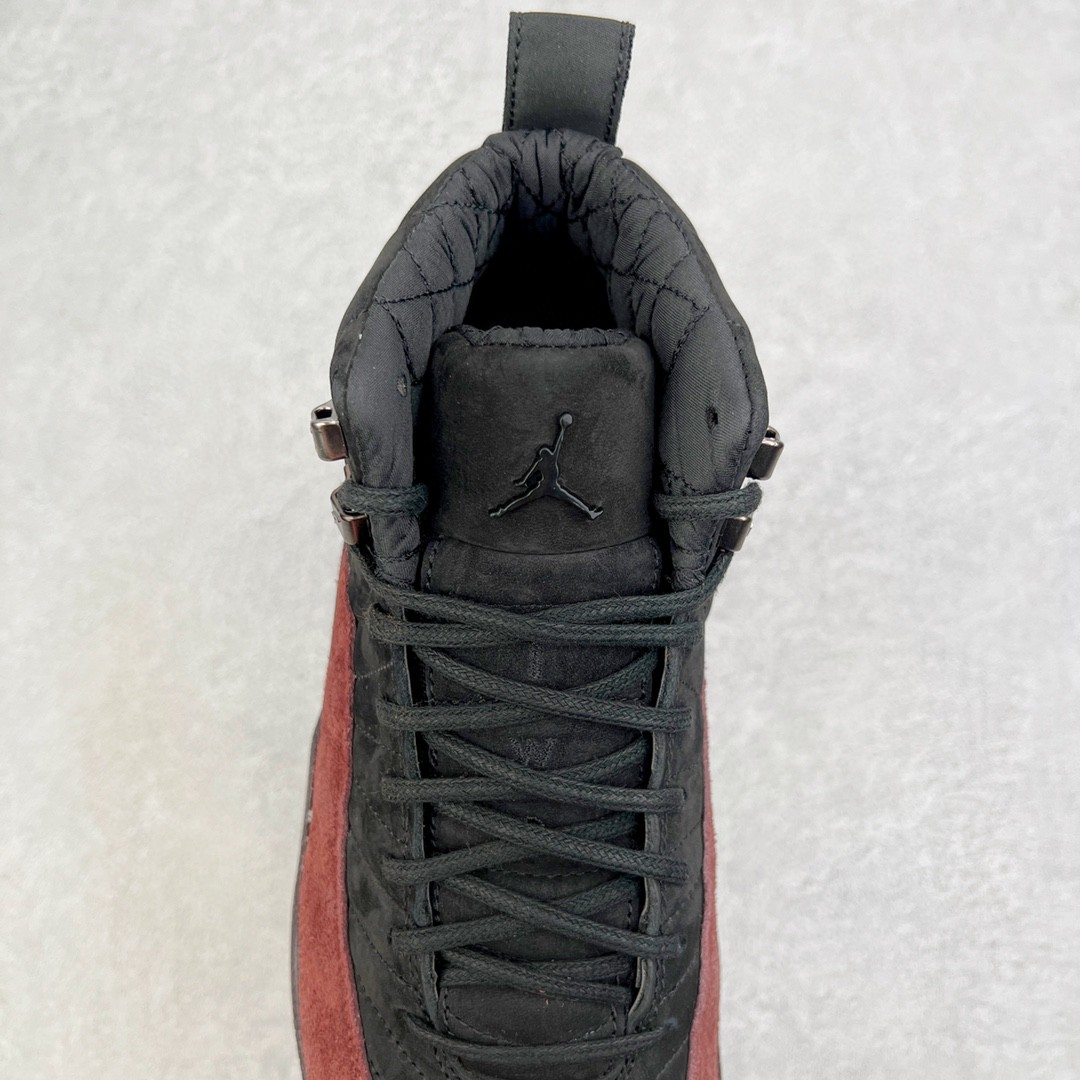 A Ma Maniére x Air Jordan 12 Retro AJ12 联名 黑酒红 碳板 全掌气垫 篮球鞋 球鞋 男鞋 休闲鞋 DV6989-001