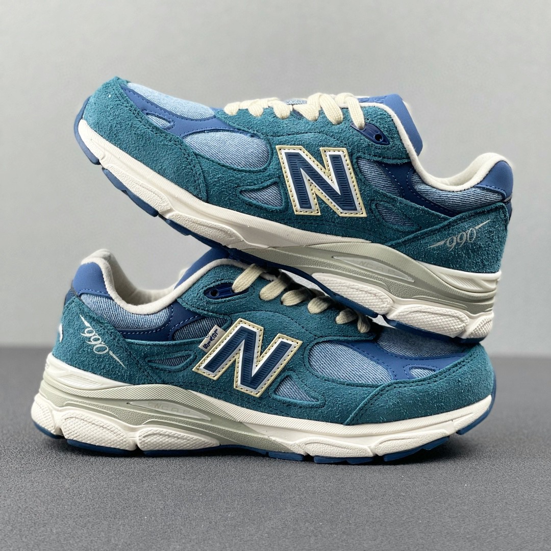 Levi's x New Balance 990 V3 牛仔蓝 低筒 复古跑鞋 休闲鞋 板鞋 运动鞋 男鞋 女鞋 M990LI3